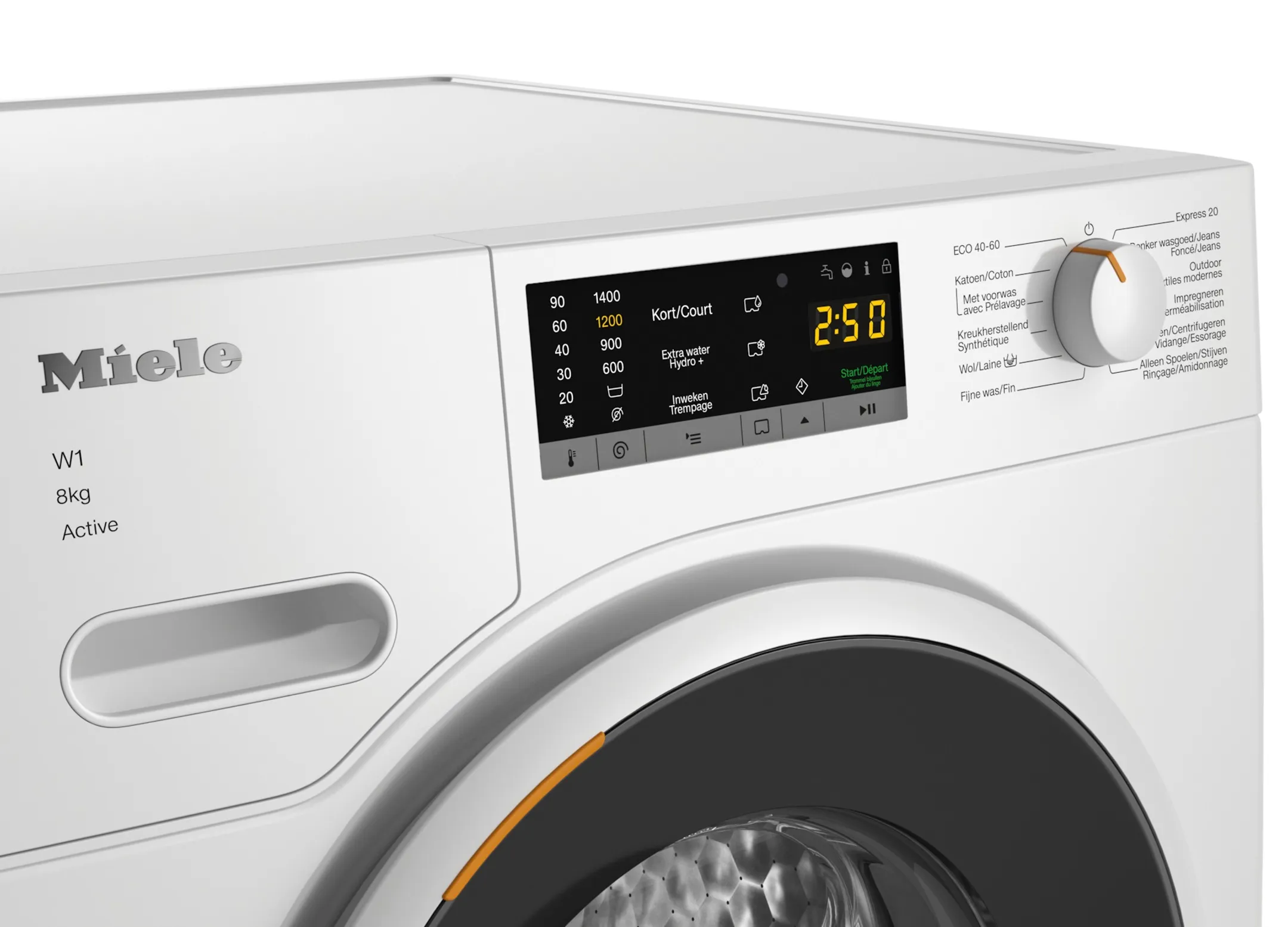 Miele Bundel - Wasmachine WWA 120 WCS CapDosing + Droogkast TWA 520 WP EcoSpeed image