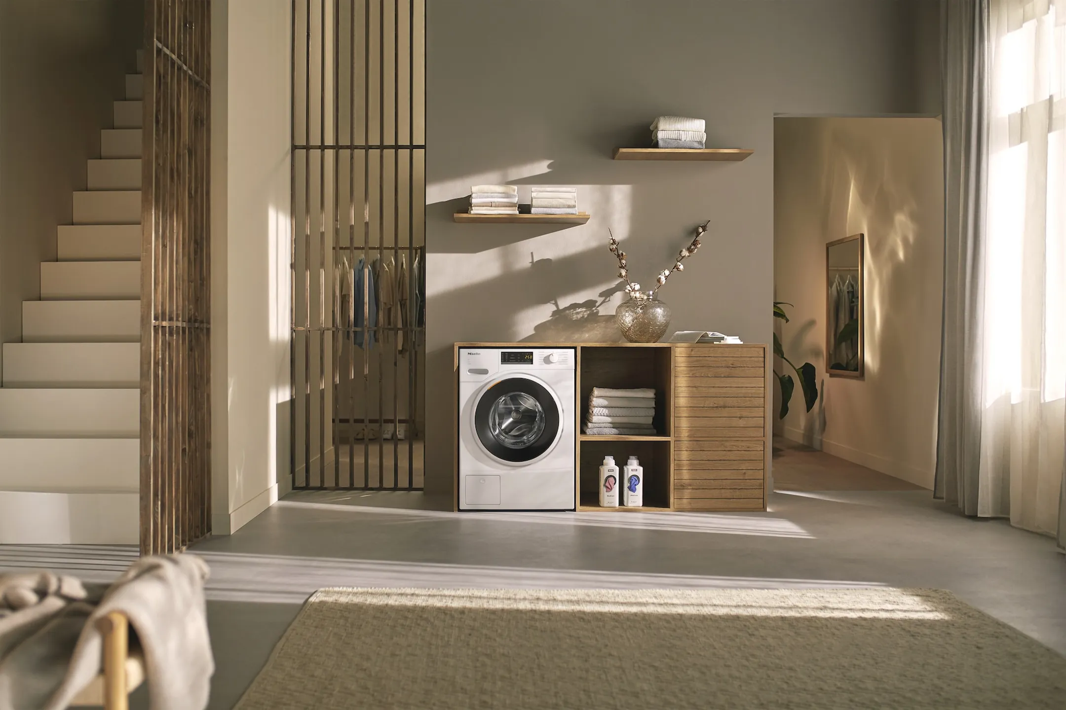 Miele Bundel - Wasmachine WWA 120 WCS CapDosing + Droogkast TWA 520 WP EcoSpeed image