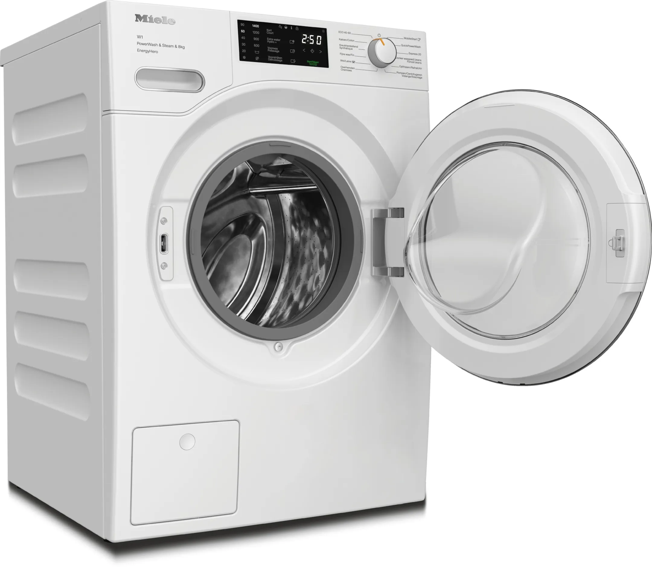 Miele Bundel - Wasmachine WWE380 WCS QuickPowerWash + Droogkast TWD 640 WP EcoSpeed image