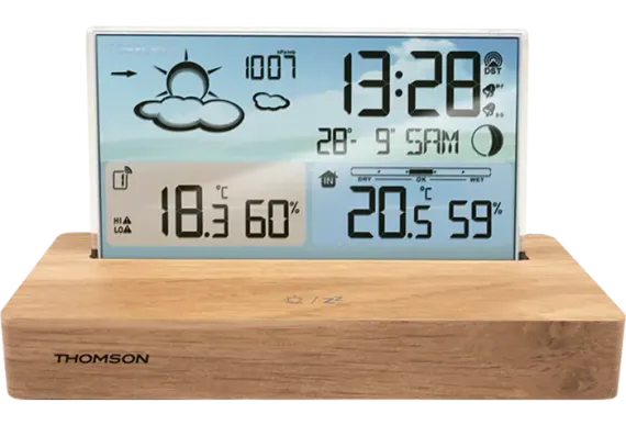 CT600 wekker en weerstation