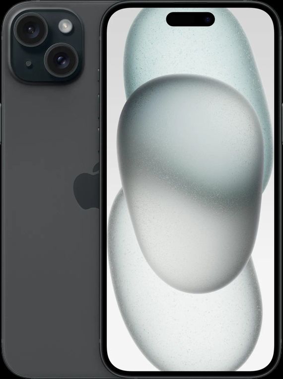 iPhone 15 Plus 128 Go - Noir-...