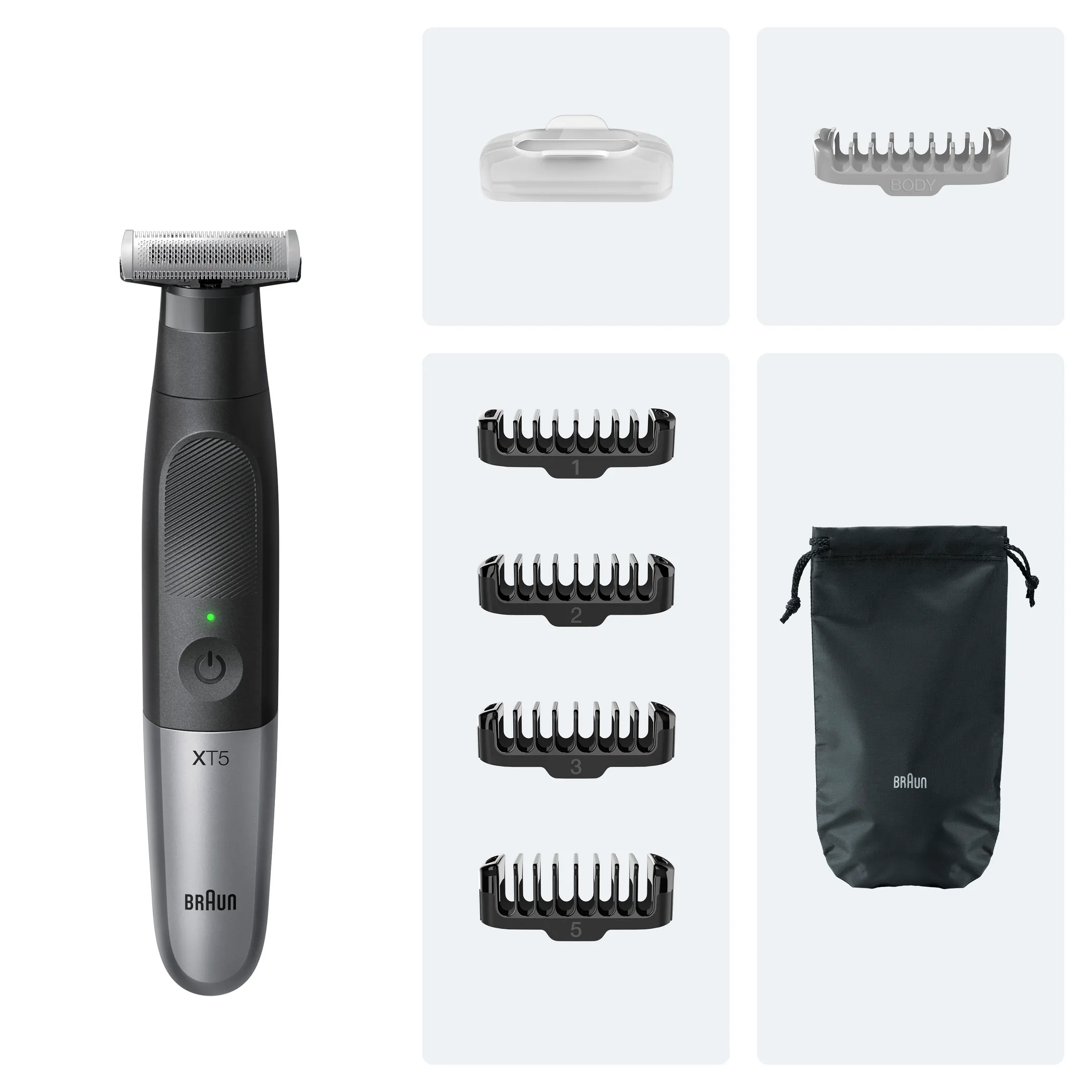 Braun Baard- en lichaamstrimmer Series X XT5100  image