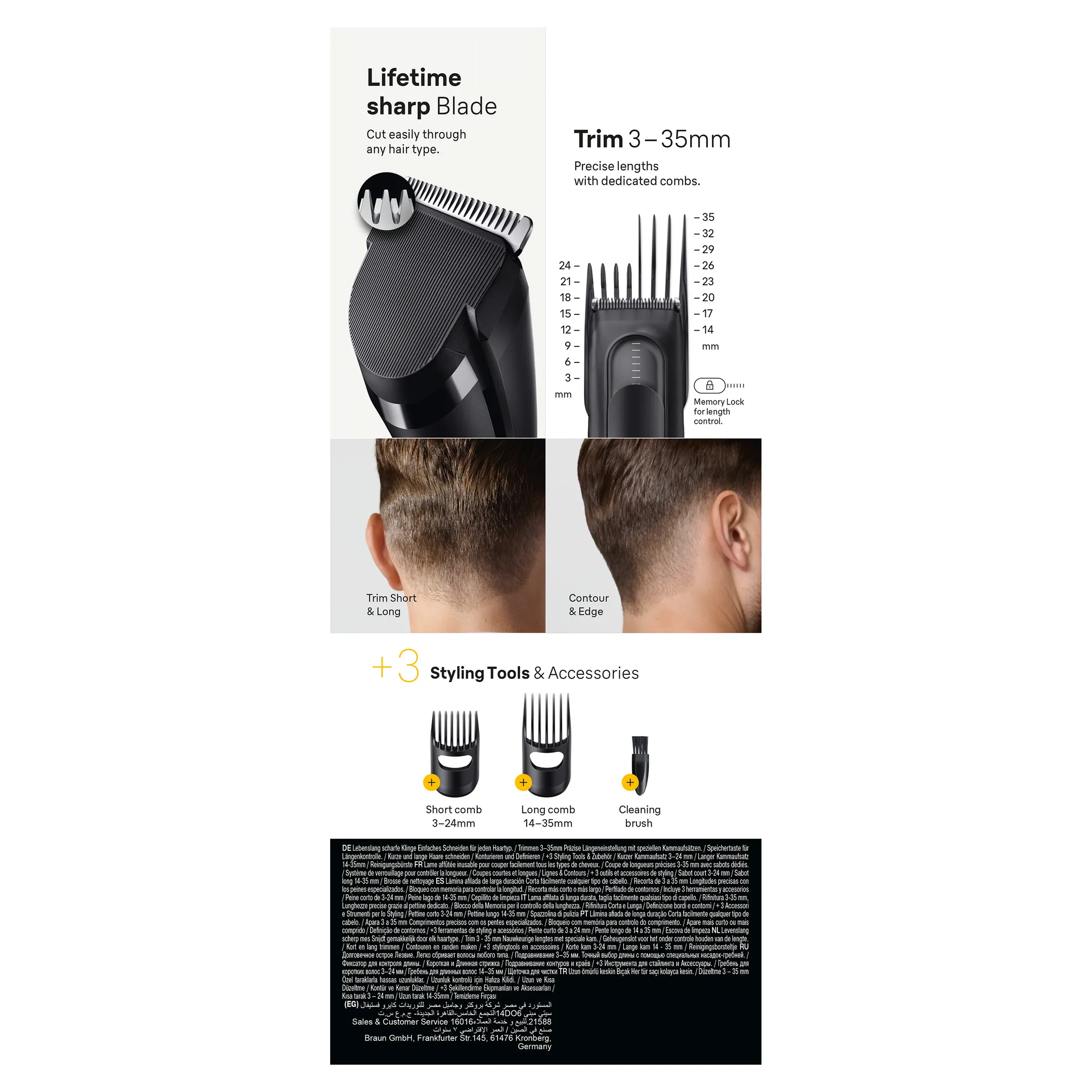 Braun Tondeuse cheveux HC 5530 image