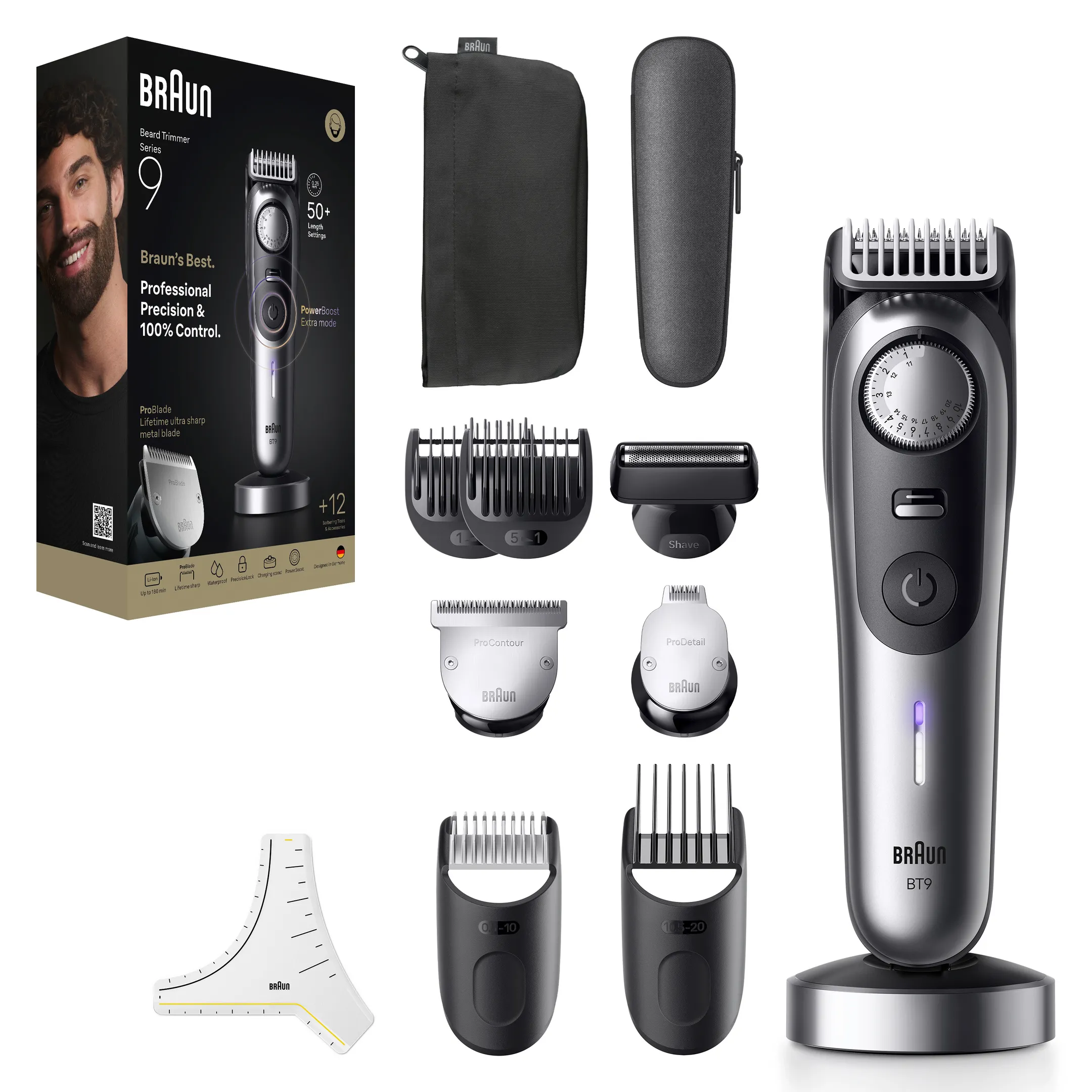 Braun Tondeuse à barbe BT 9560 image