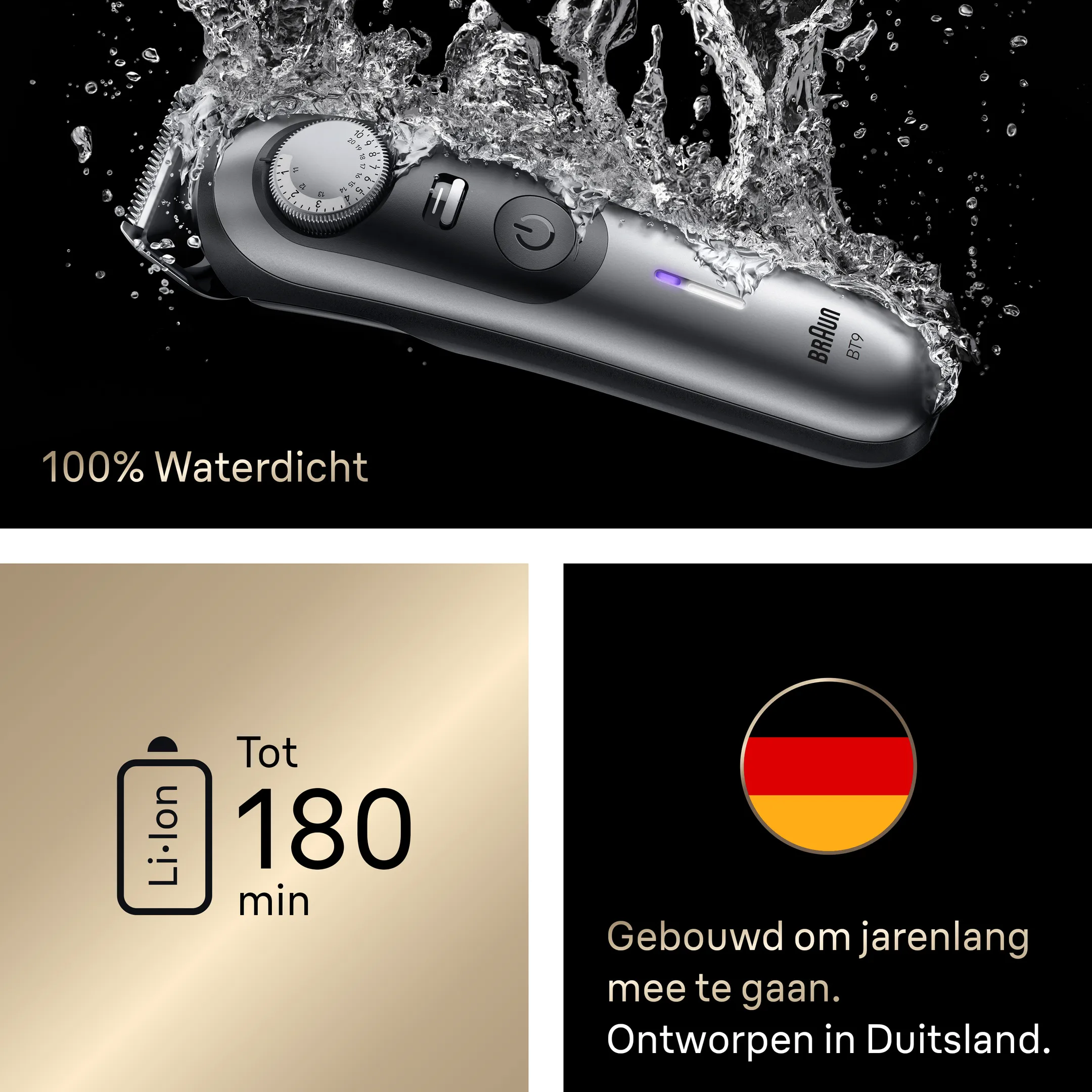 Braun Baardtrimmer BT 9560 image