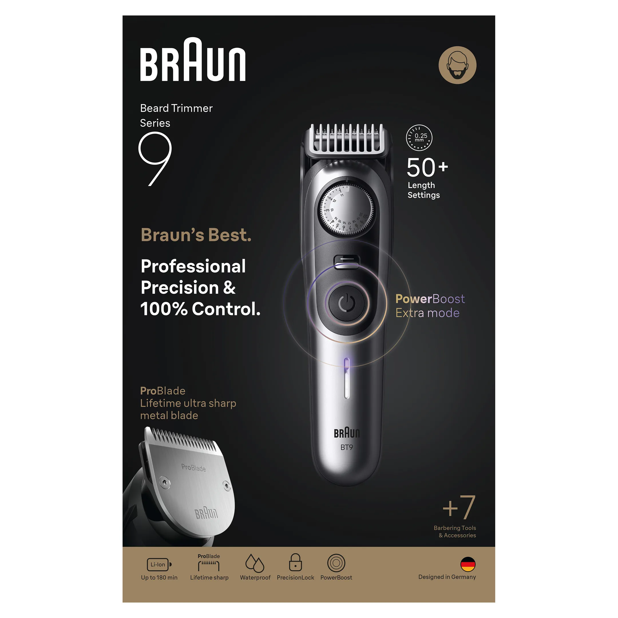 Braun Baardtrimmer BT 9520 image