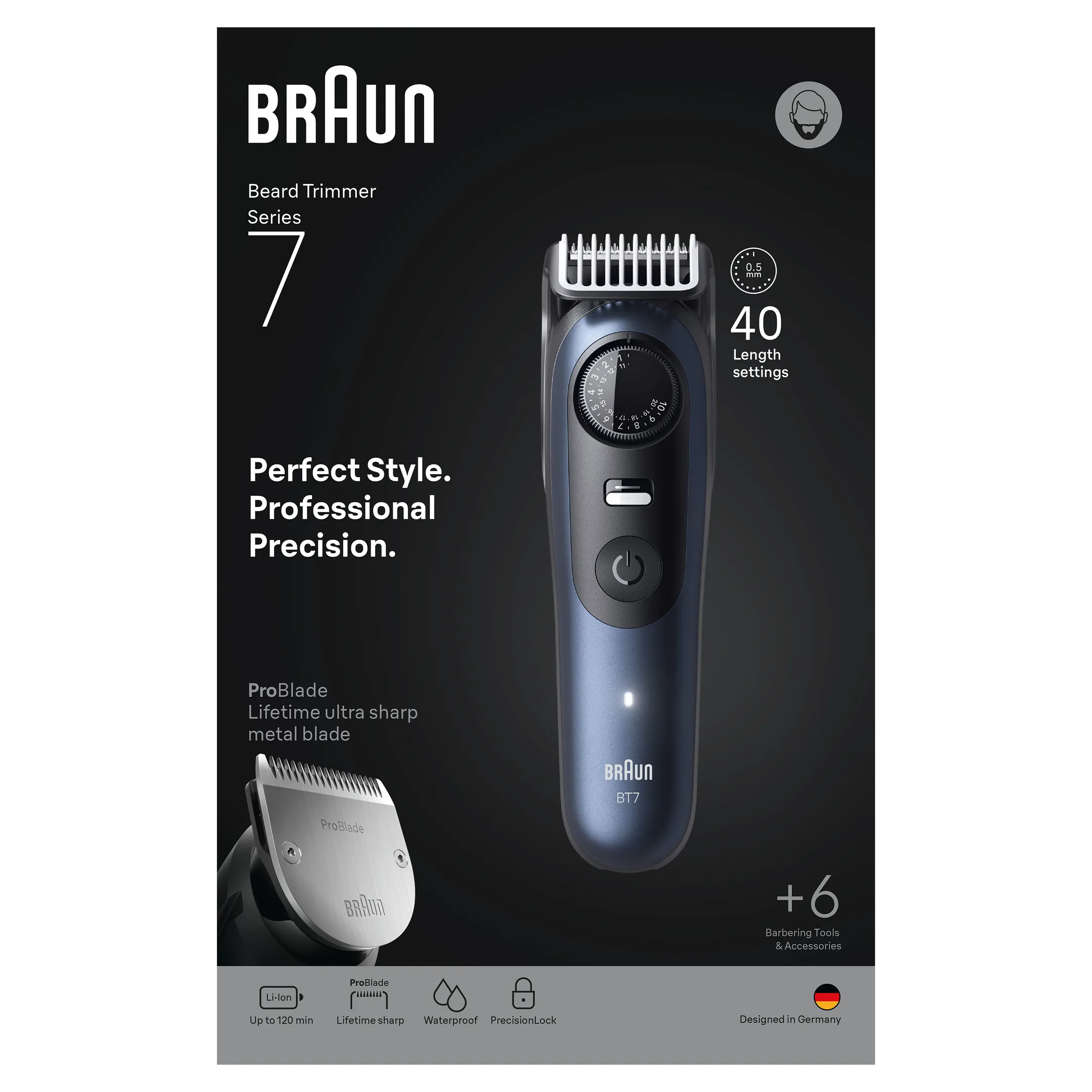 Braun Tondeuse à barbe BT 7520 image