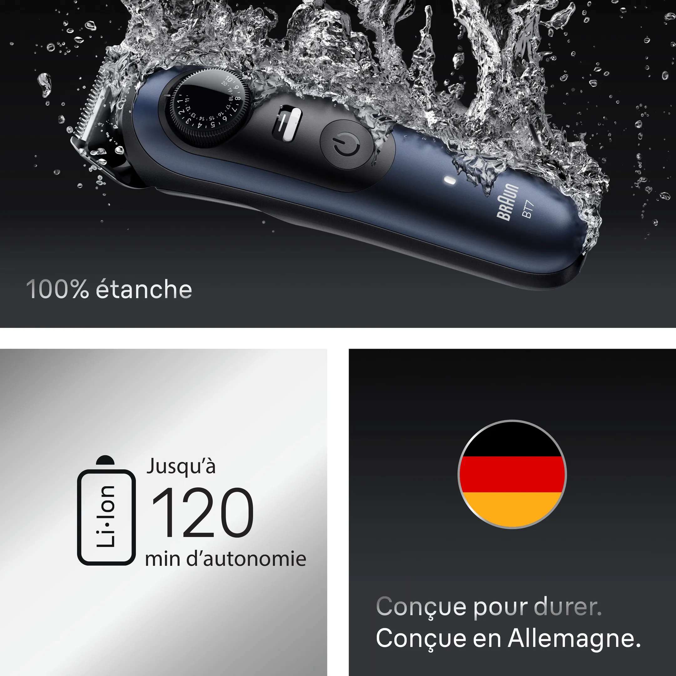 Braun Tondeuse à barbe BT 7520 image