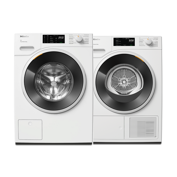 Bundle - Machine à laver WWB360 WCS QuickPowerWash + Sèche-linge TWC 640 WP EcoSpeed