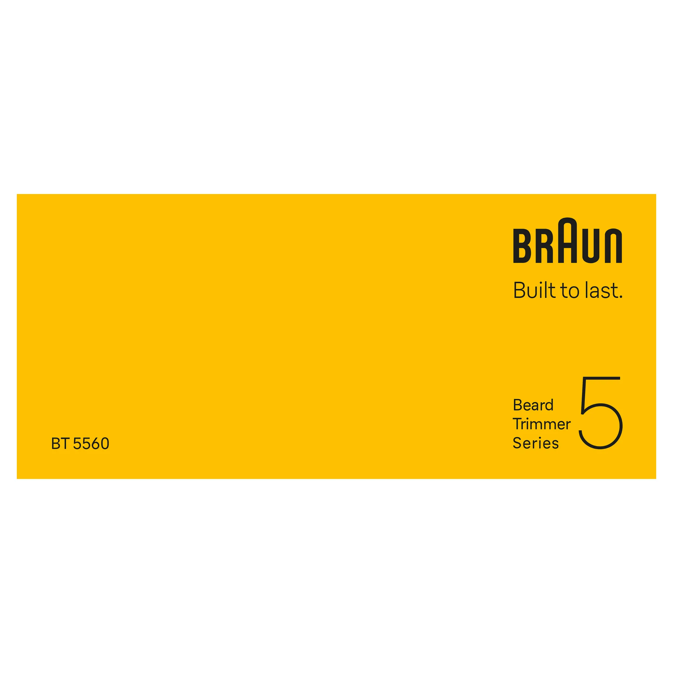 Braun Baardtrimmer BT 5560 image