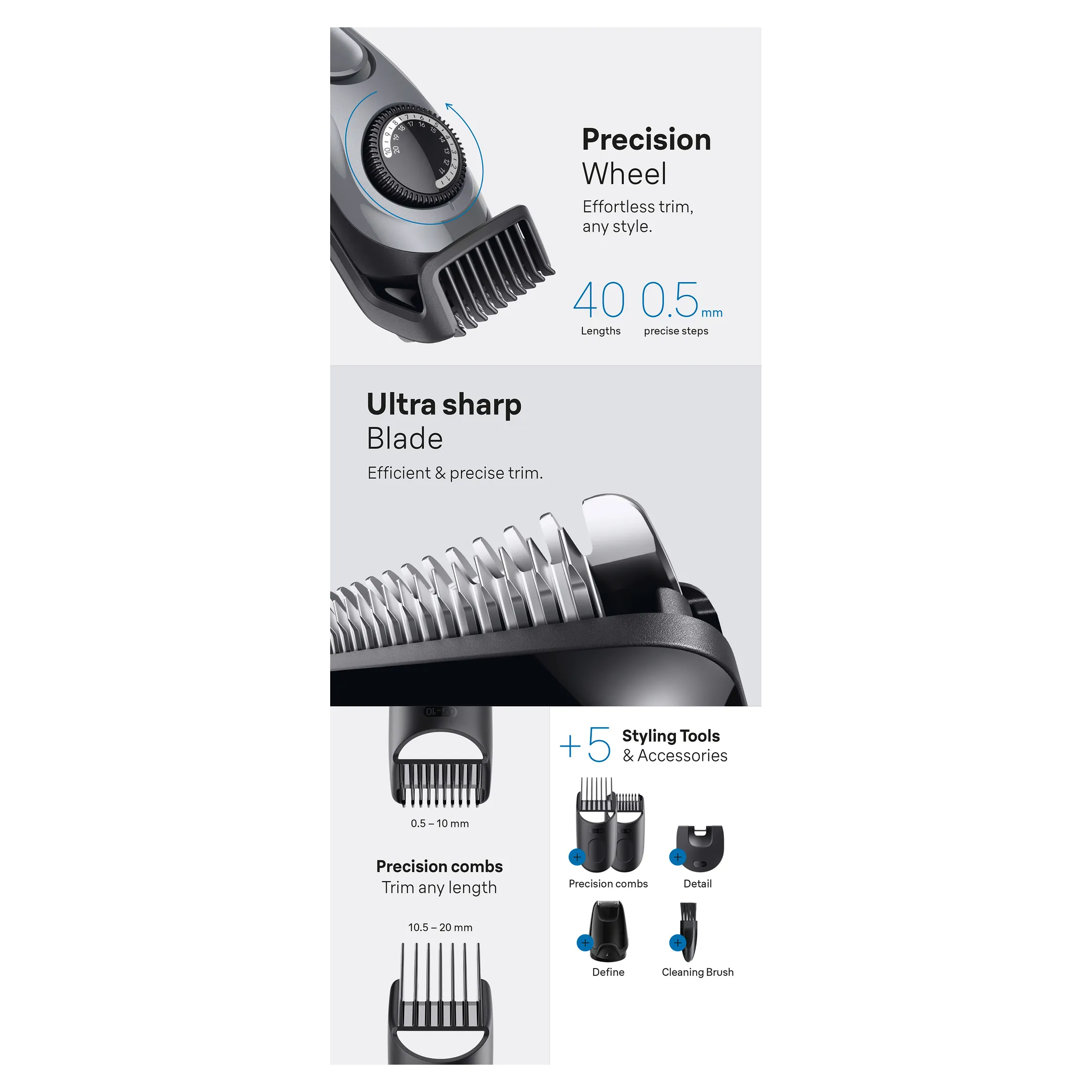 Braun Tondeuse à barbe BT 3560 image