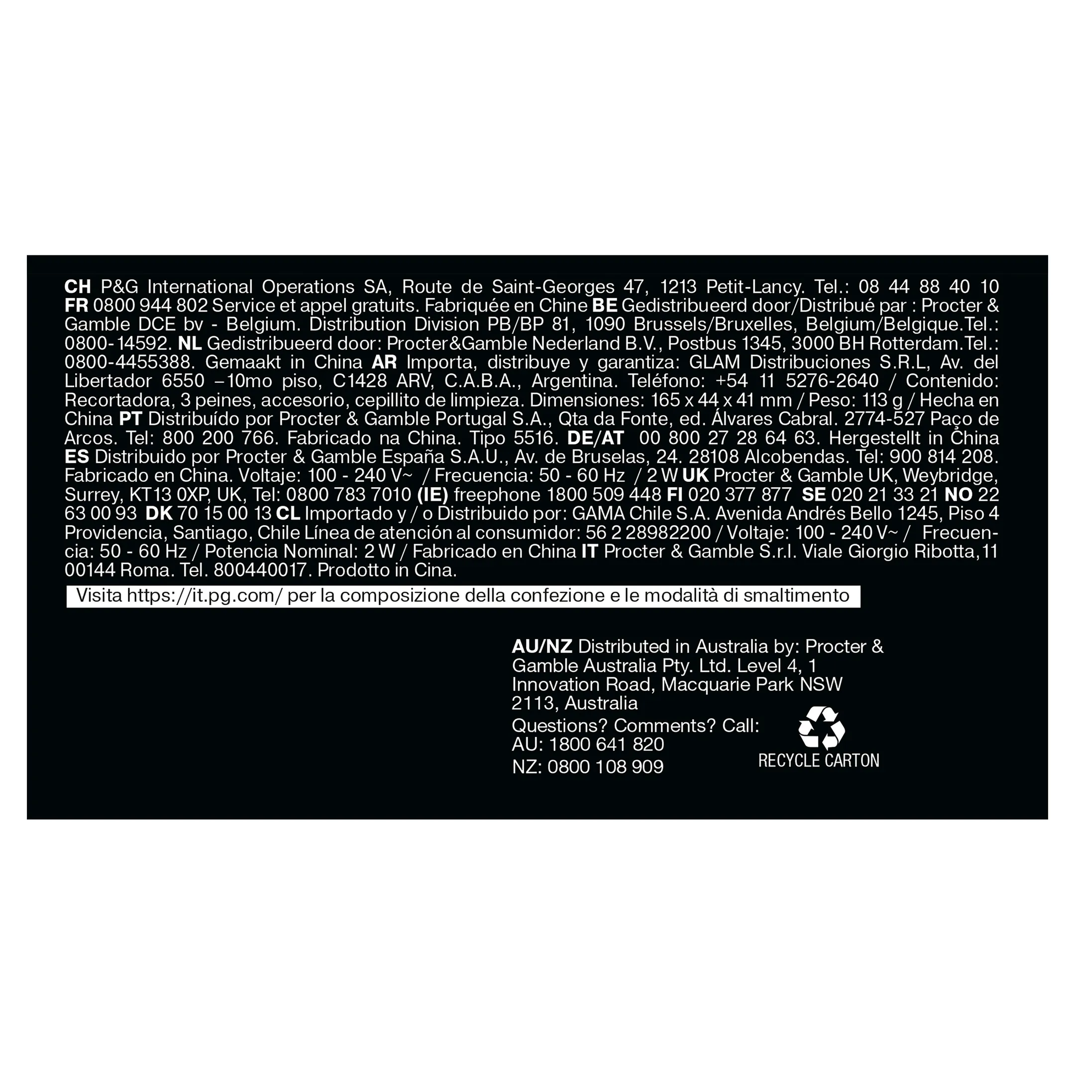 Braun Tondeuse à barbe BT 3560 image