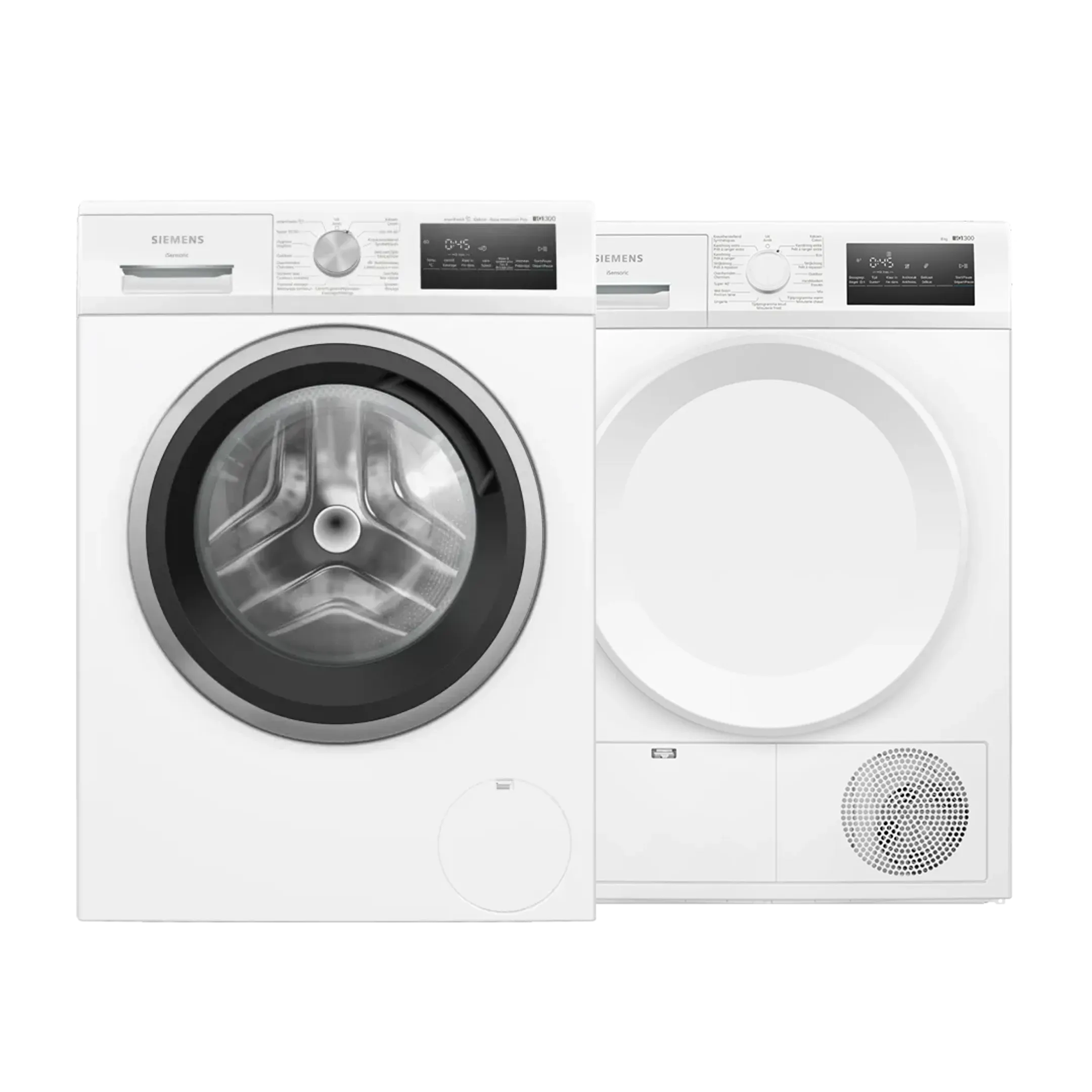 Bundel - Wasmachine WM14N2B4FG + Droogkast WT43H00WFG iQ300 autoDry 8 KG