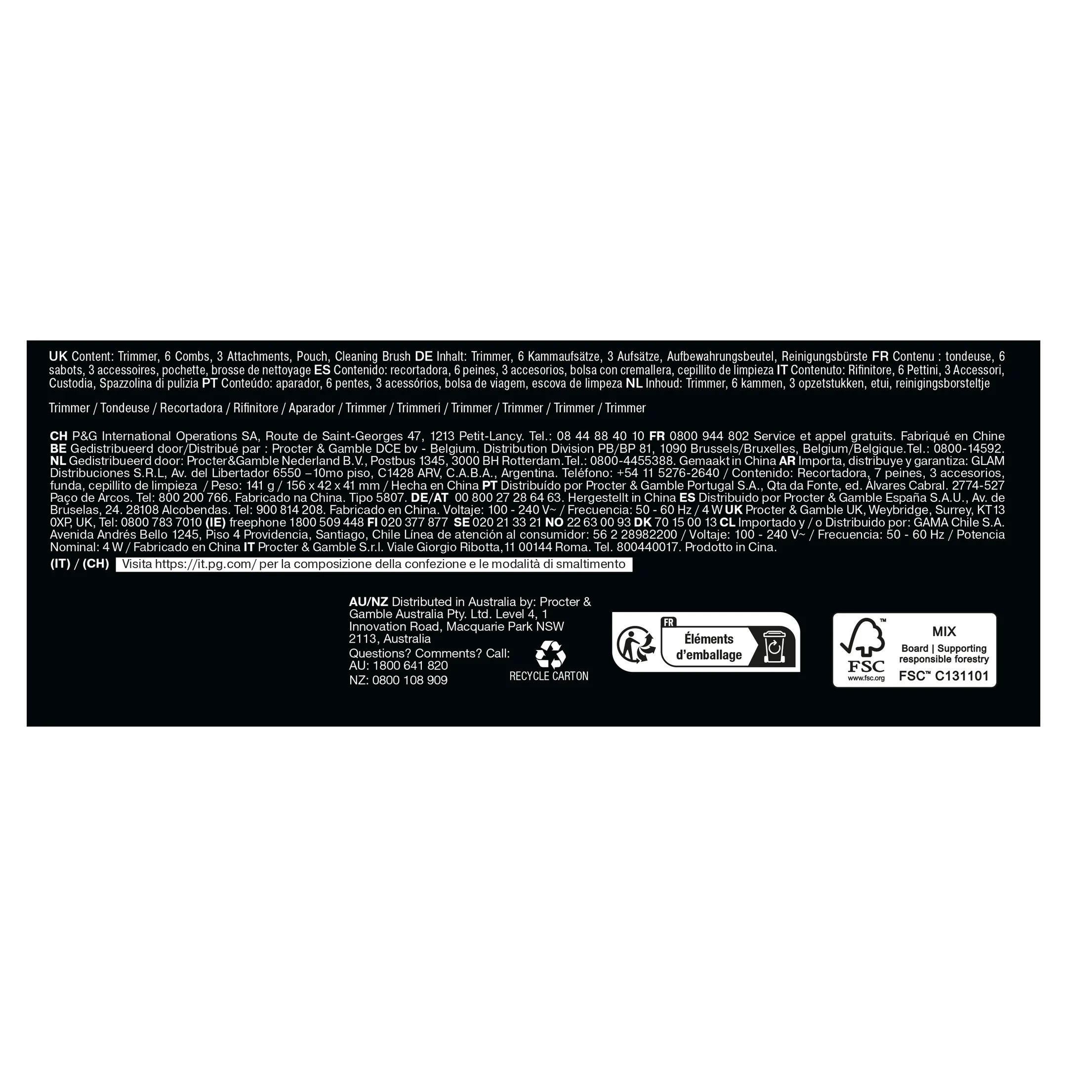 Braun All-in-One, 15in1, AIO 7540 image