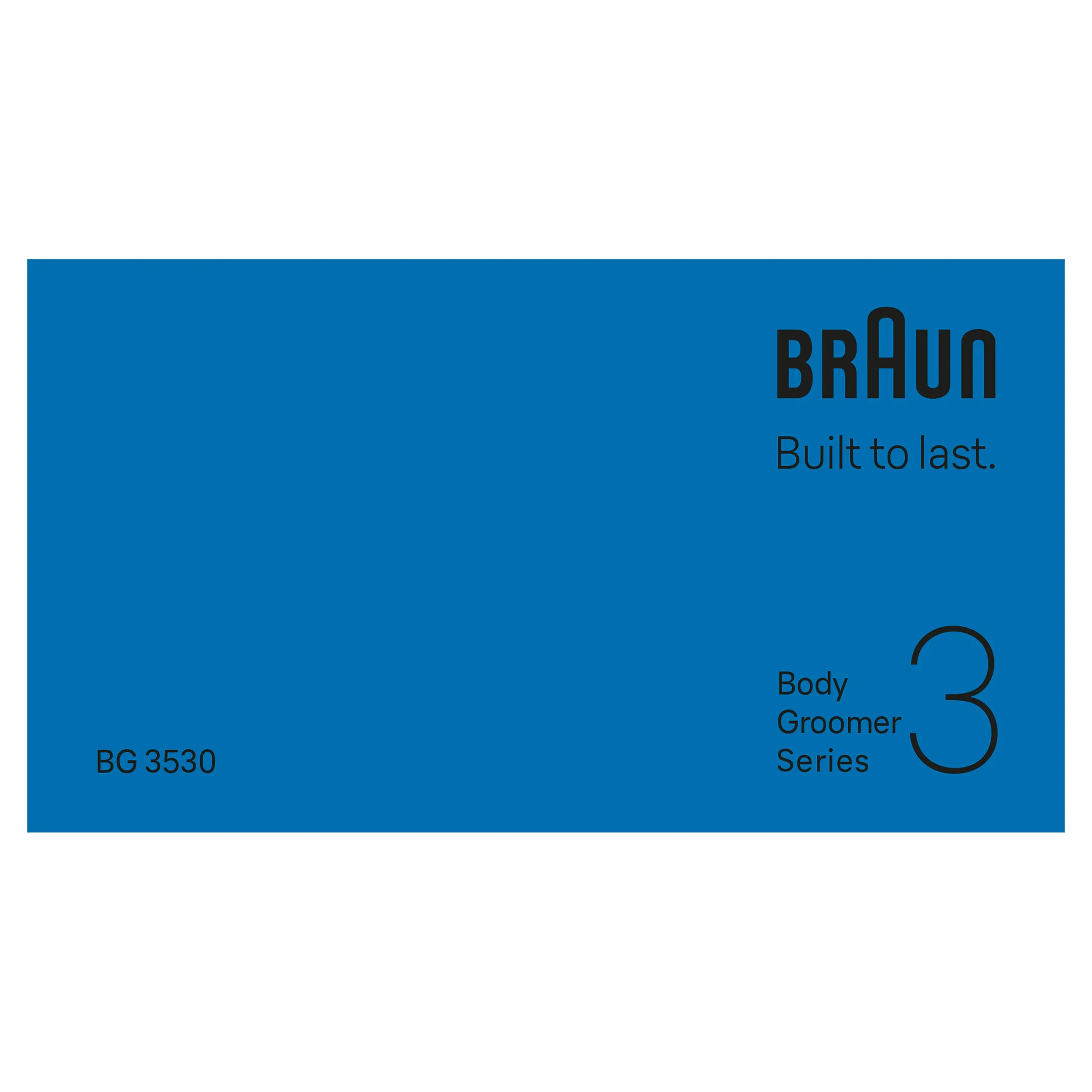 Braun Tondeuse corps BG 3530 image