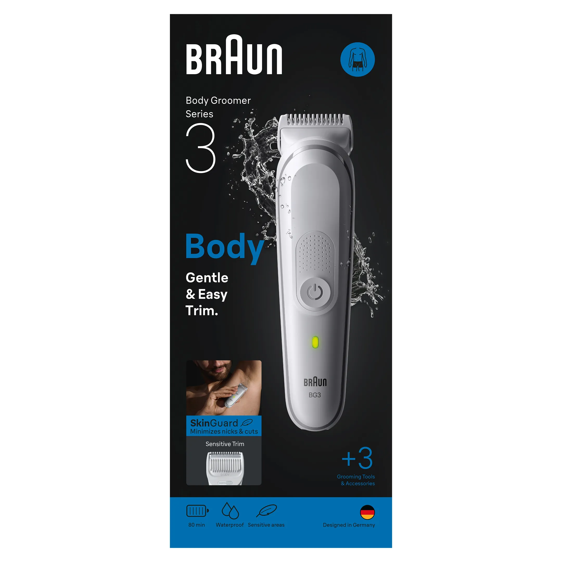 Braun Tondeuse corps BG 3530 image