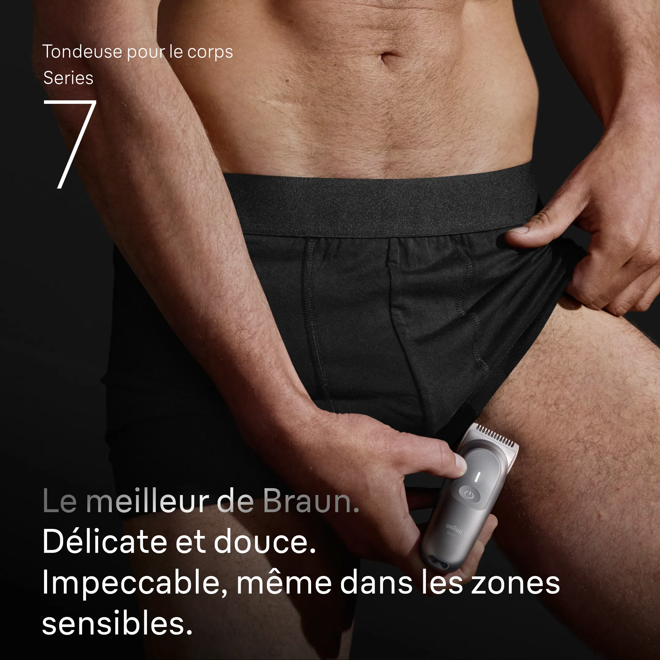 Braun Tondeuse corps BG 7550 image