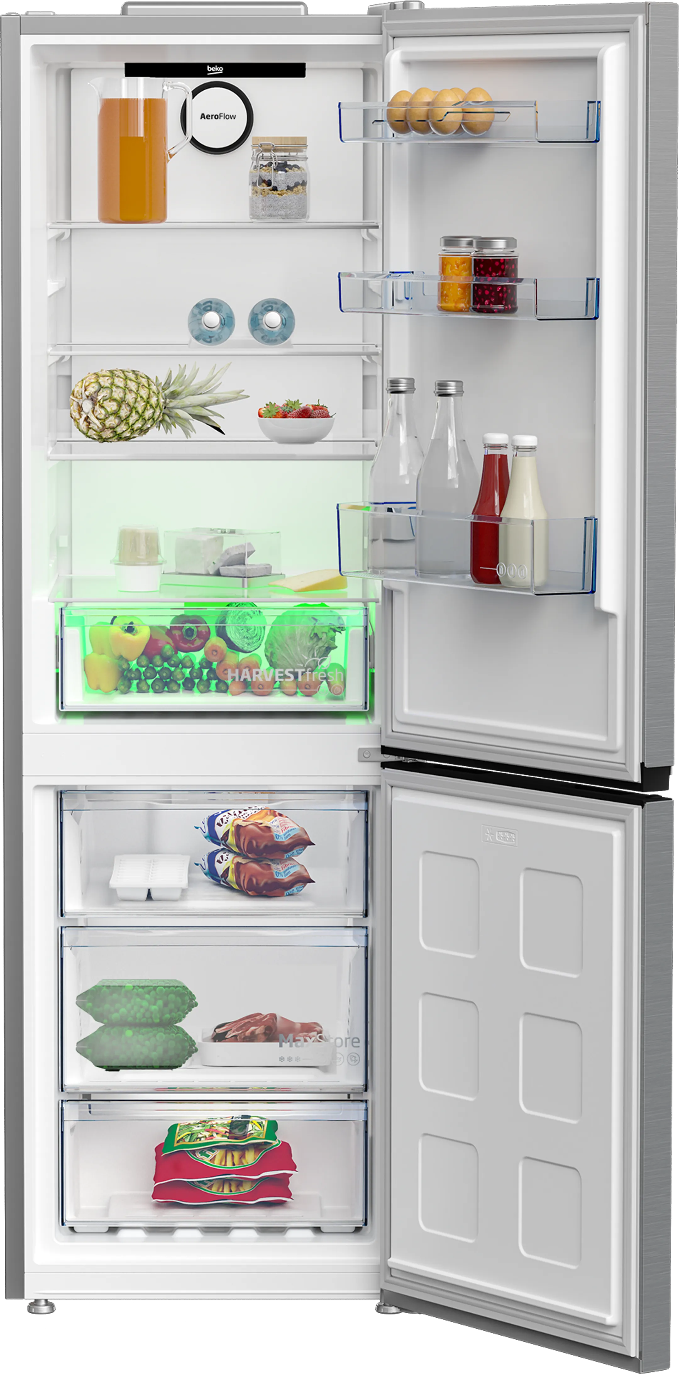Beko Frigo avec congélateur B5RCNE366HXB1 image