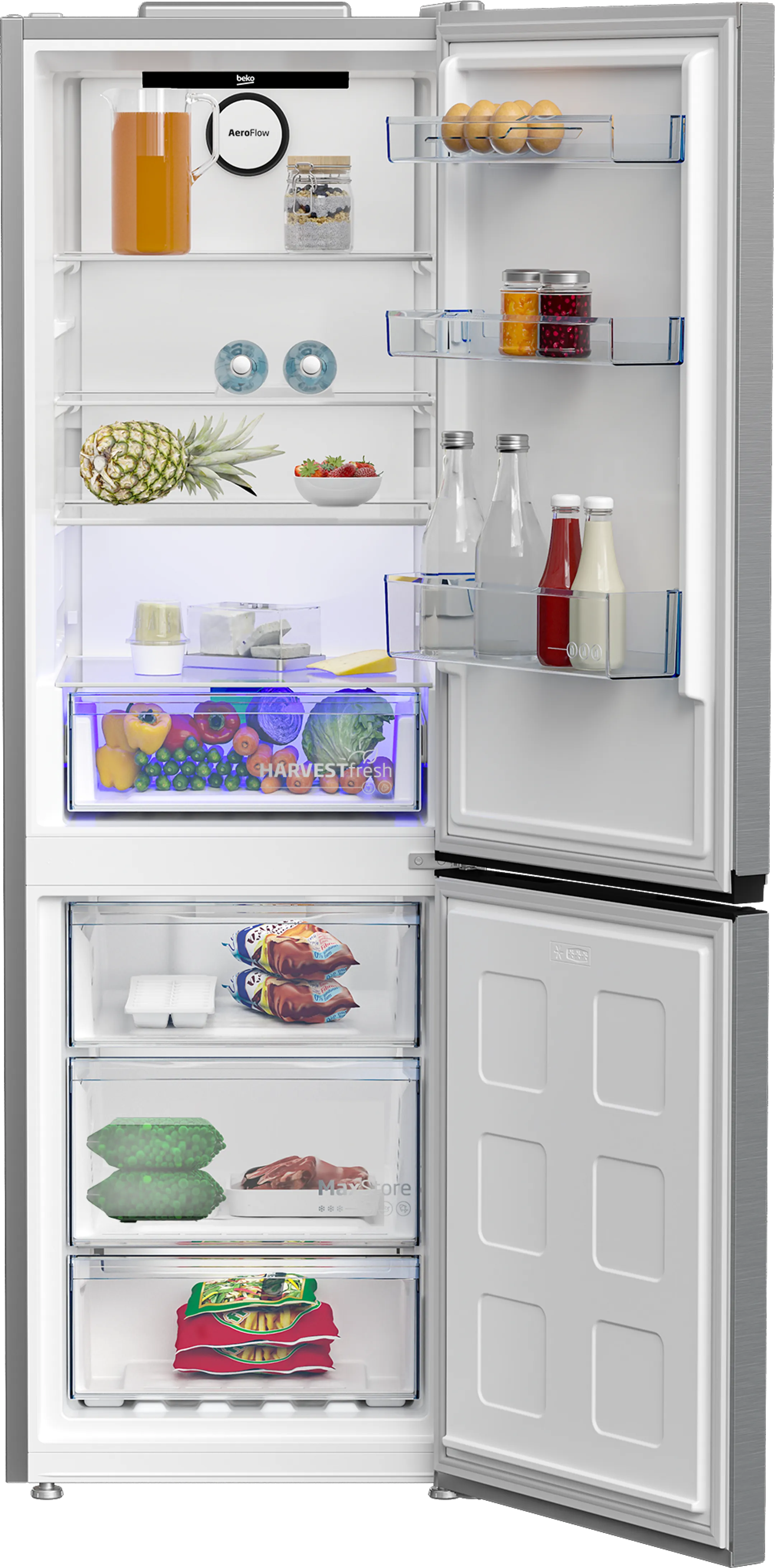 Beko Frigo avec congélateur B5RCNE366HXB1 image