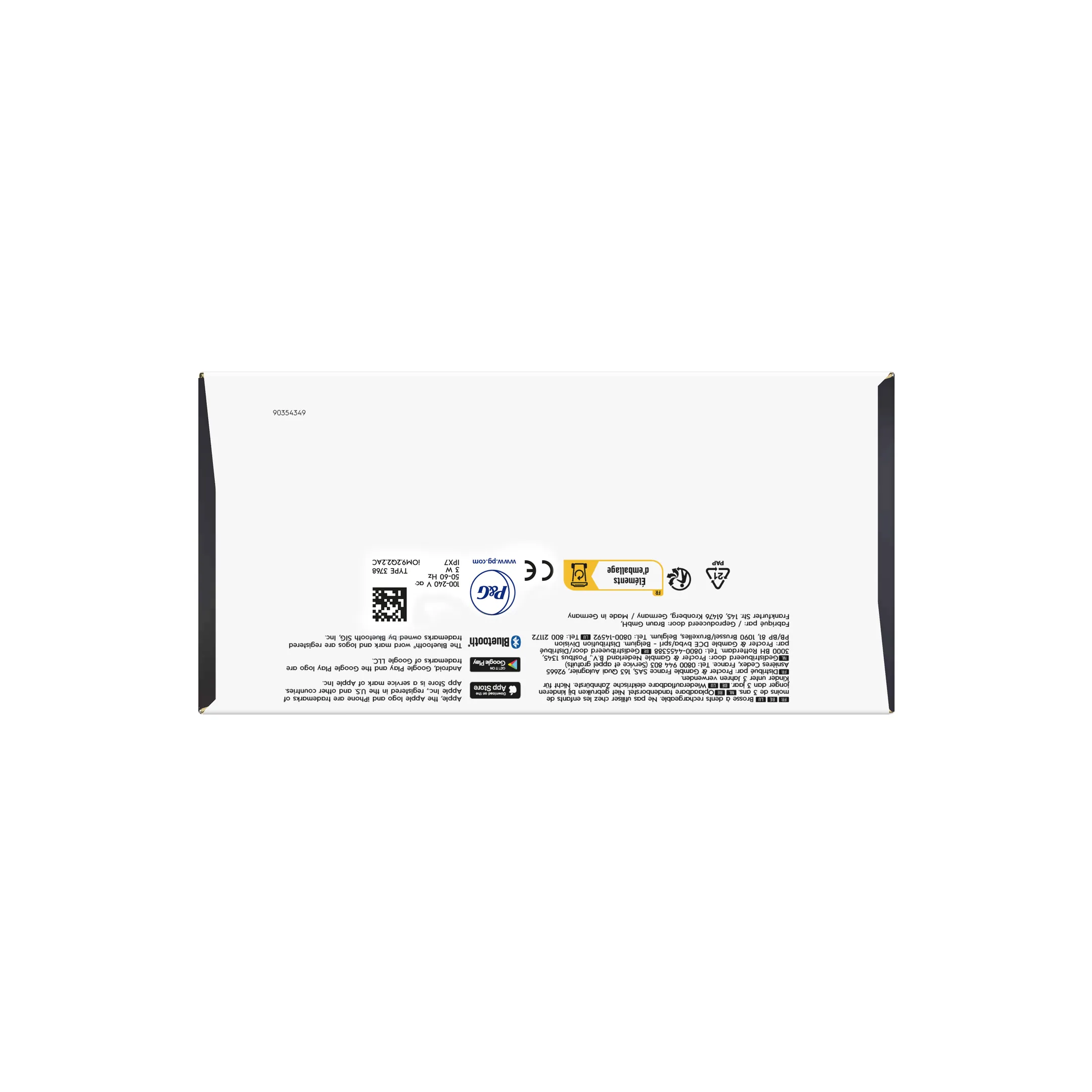 Oral-B Brosse à dents électrique iO9S noir onyx (+1brossette) + Soft Pouch image