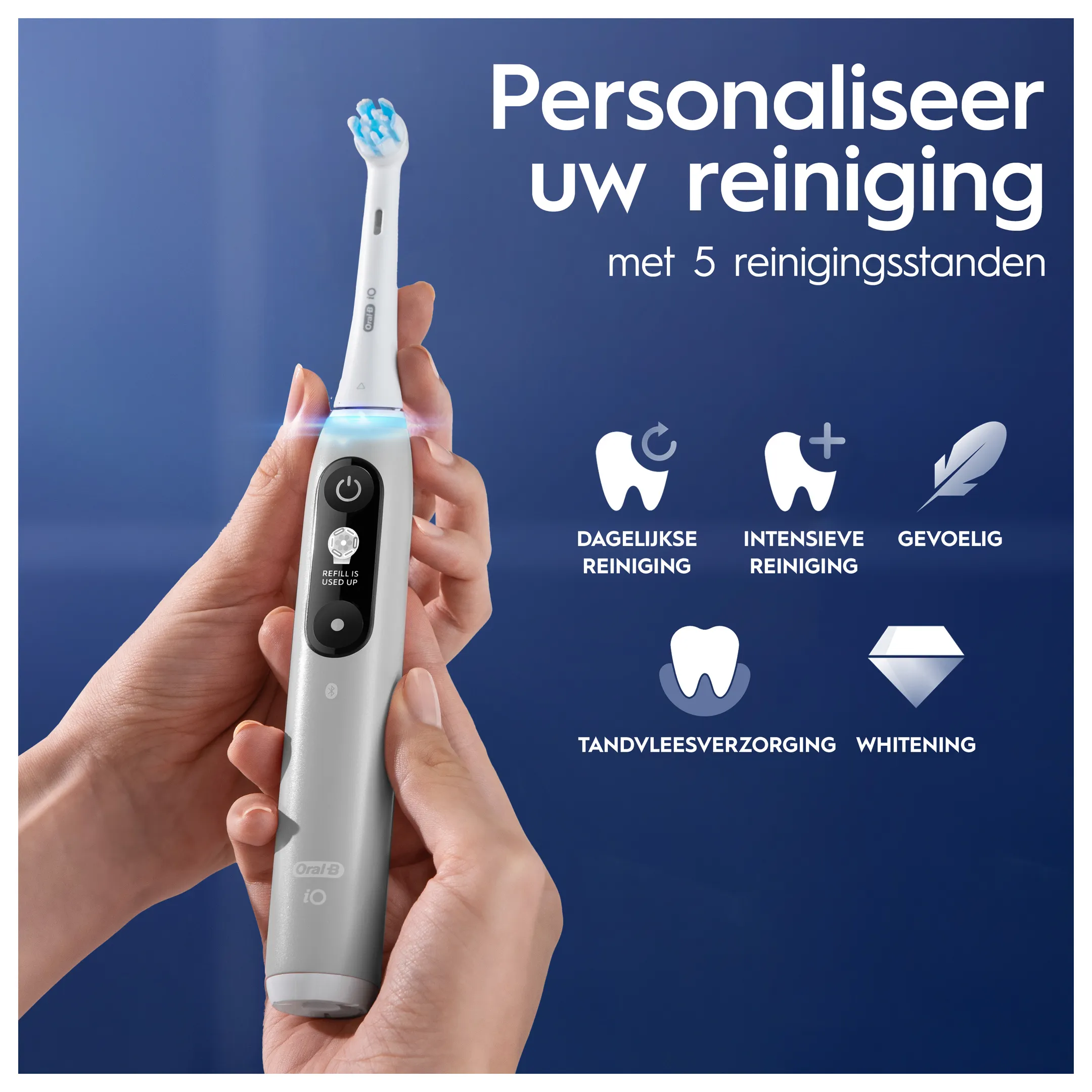 Oral-B Elektrische tandenborstel iO6 grijs + pouch image