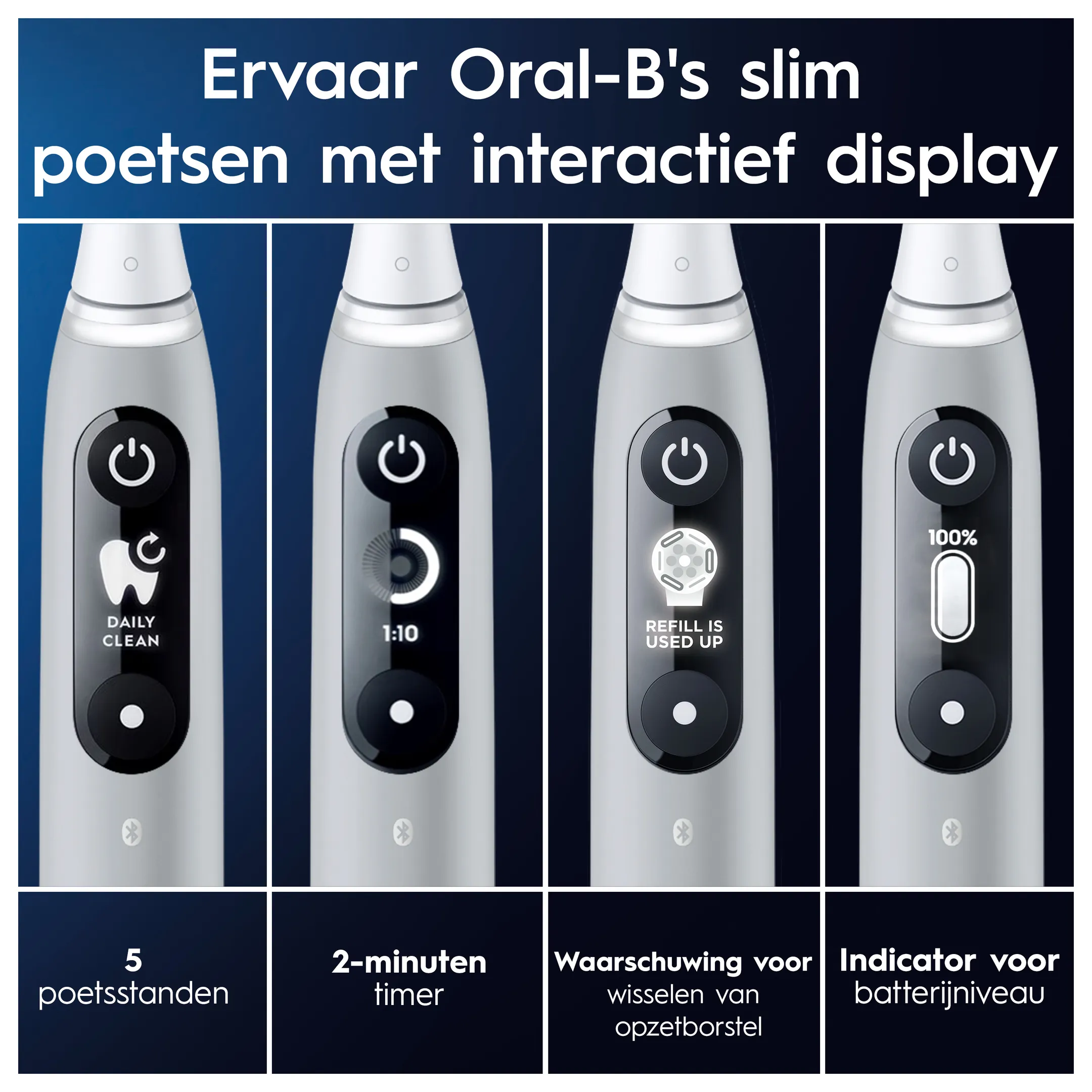 Oral-B Elektrische tandenborstel iO6 grijs + pouch image