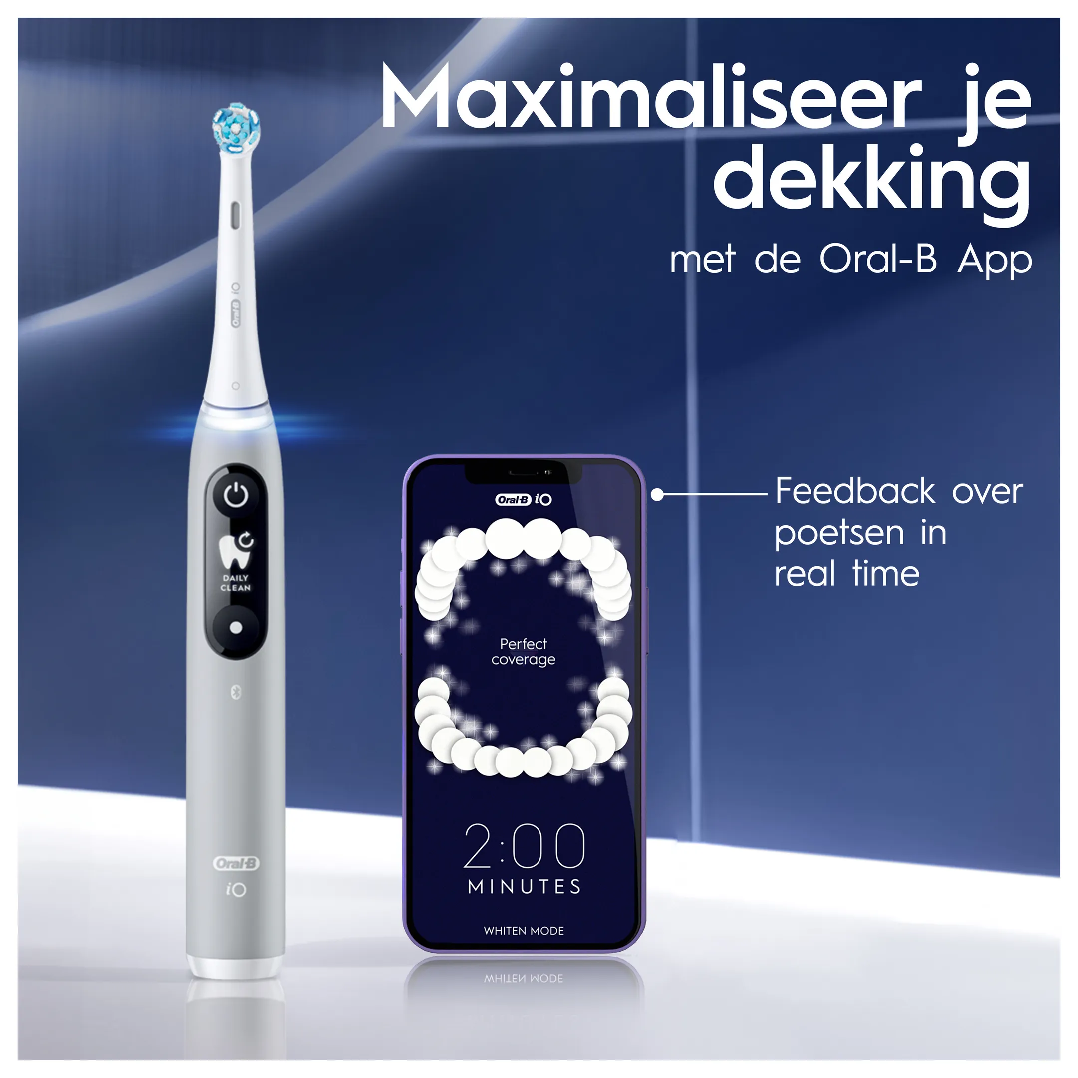 Oral-B Elektrische tandenborstel iO6 grijs + pouch image