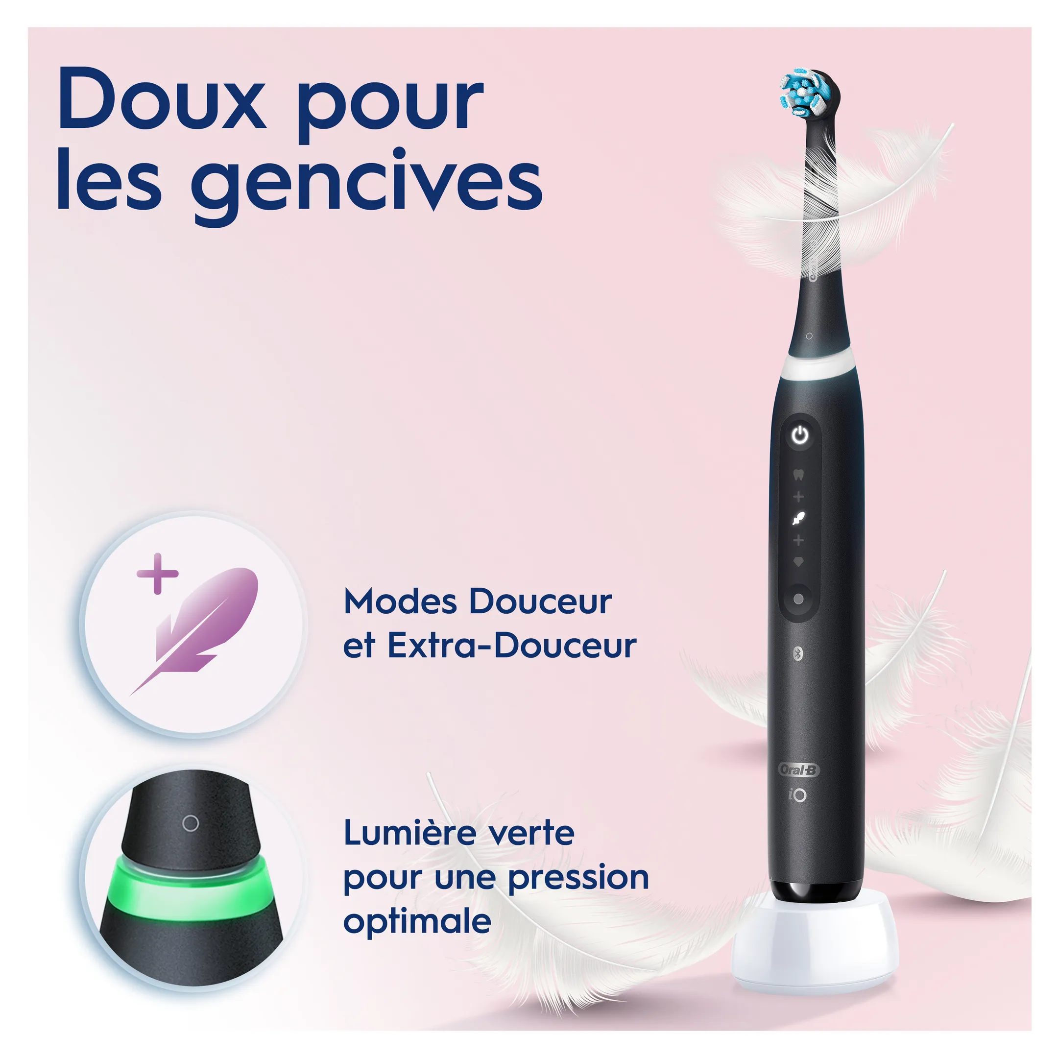 Oral-B Brosse à dents électrique  iO5 noir + etui + pouch image