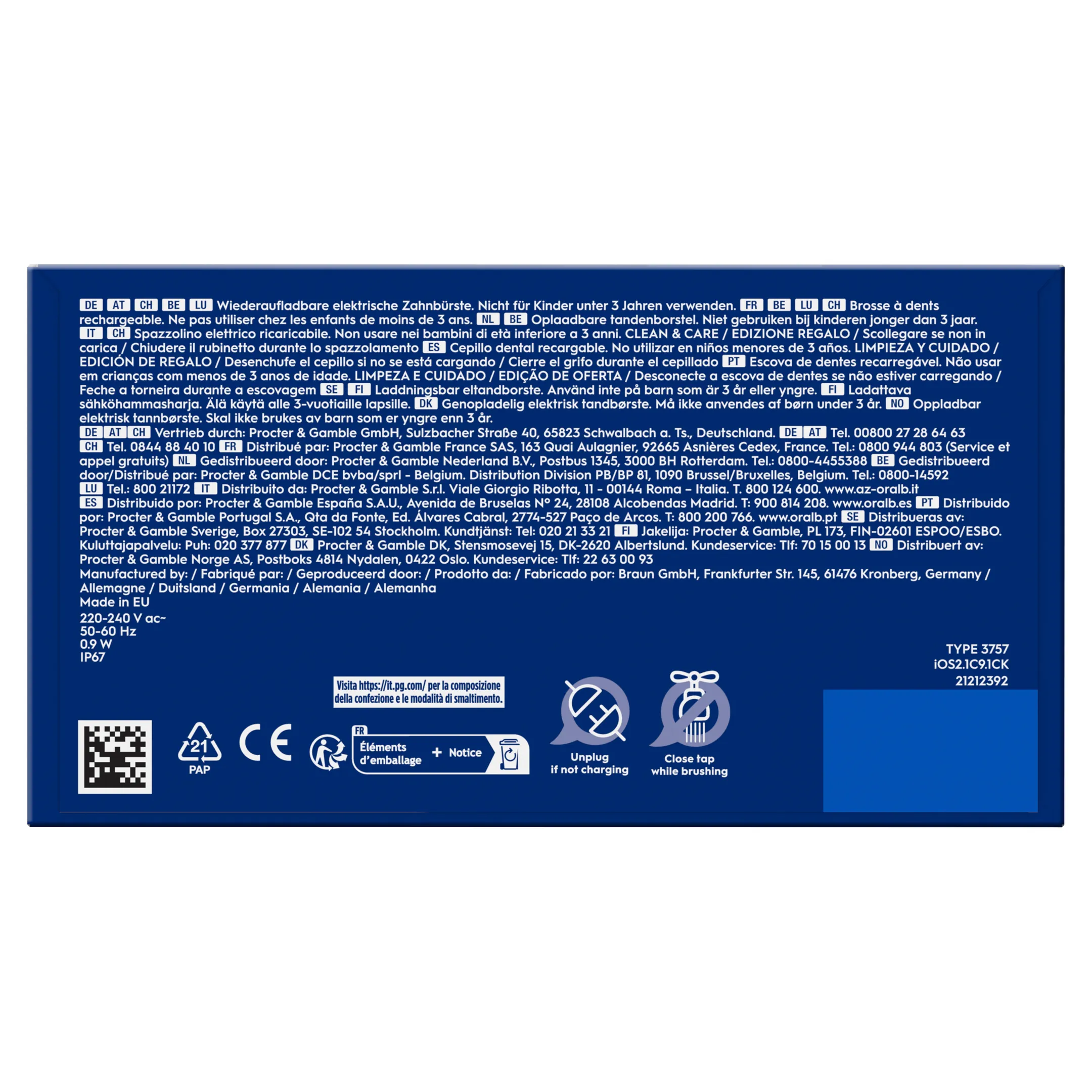 Oral-B Elektrische tandenborstel iO2 Series Forest groen + etui image