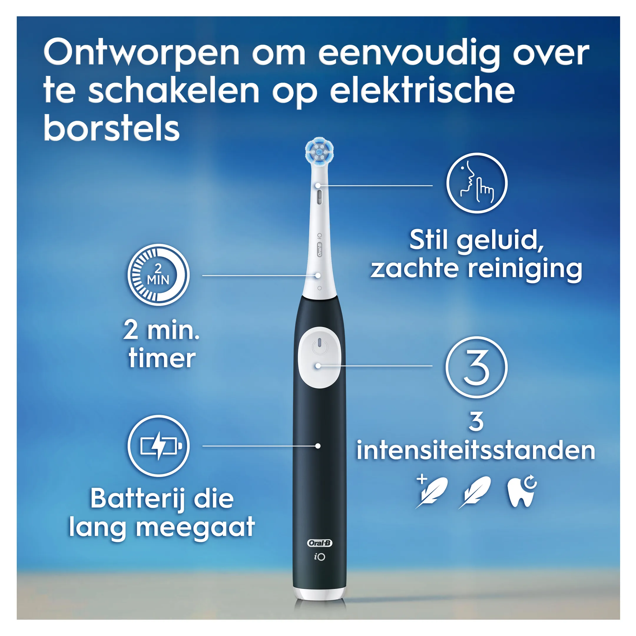 Oral-B Elektrische tandenborstel iO2 Series Forest groen + etui image