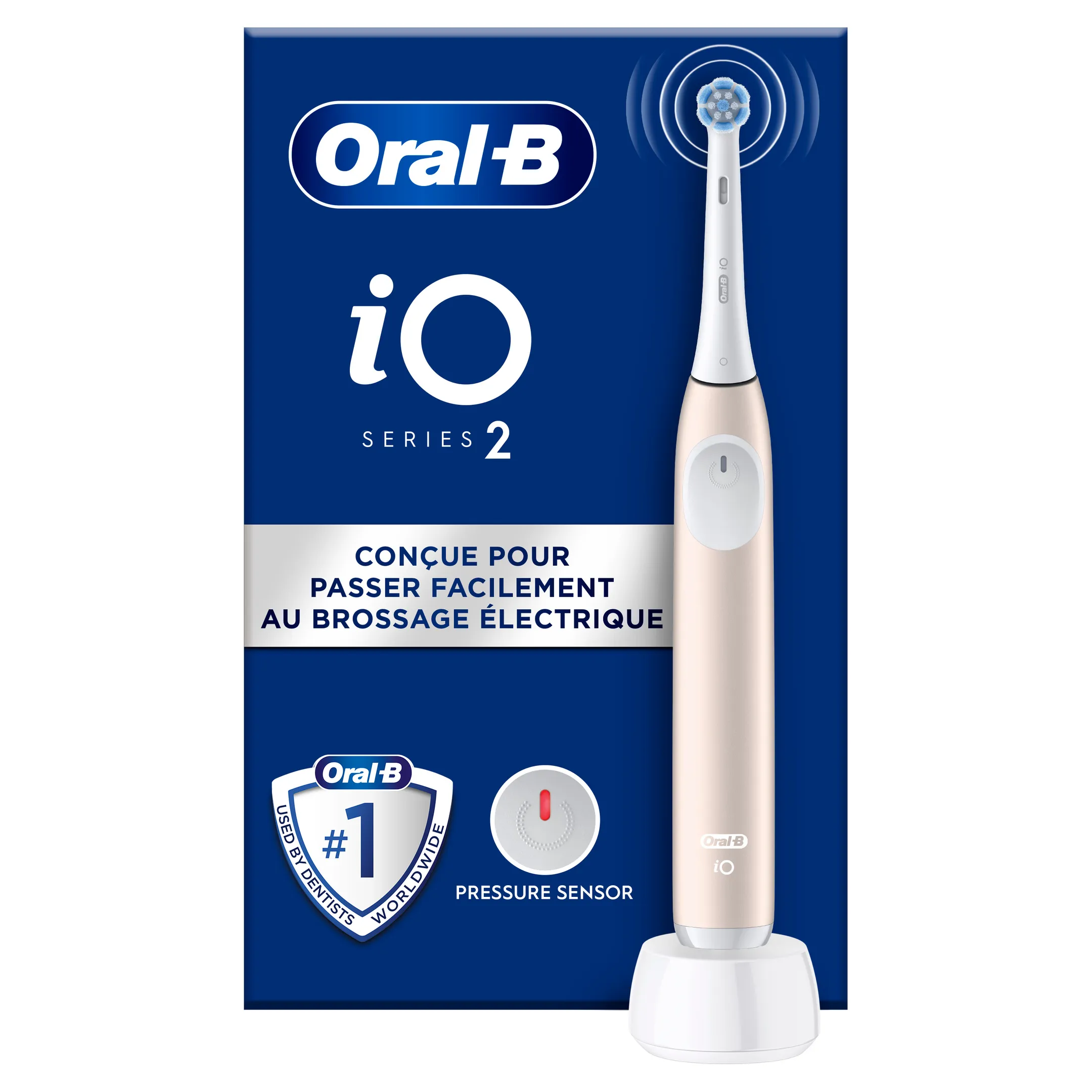 Oral-B Brosse à dents électrique iO2 rose + étui de voyage image
