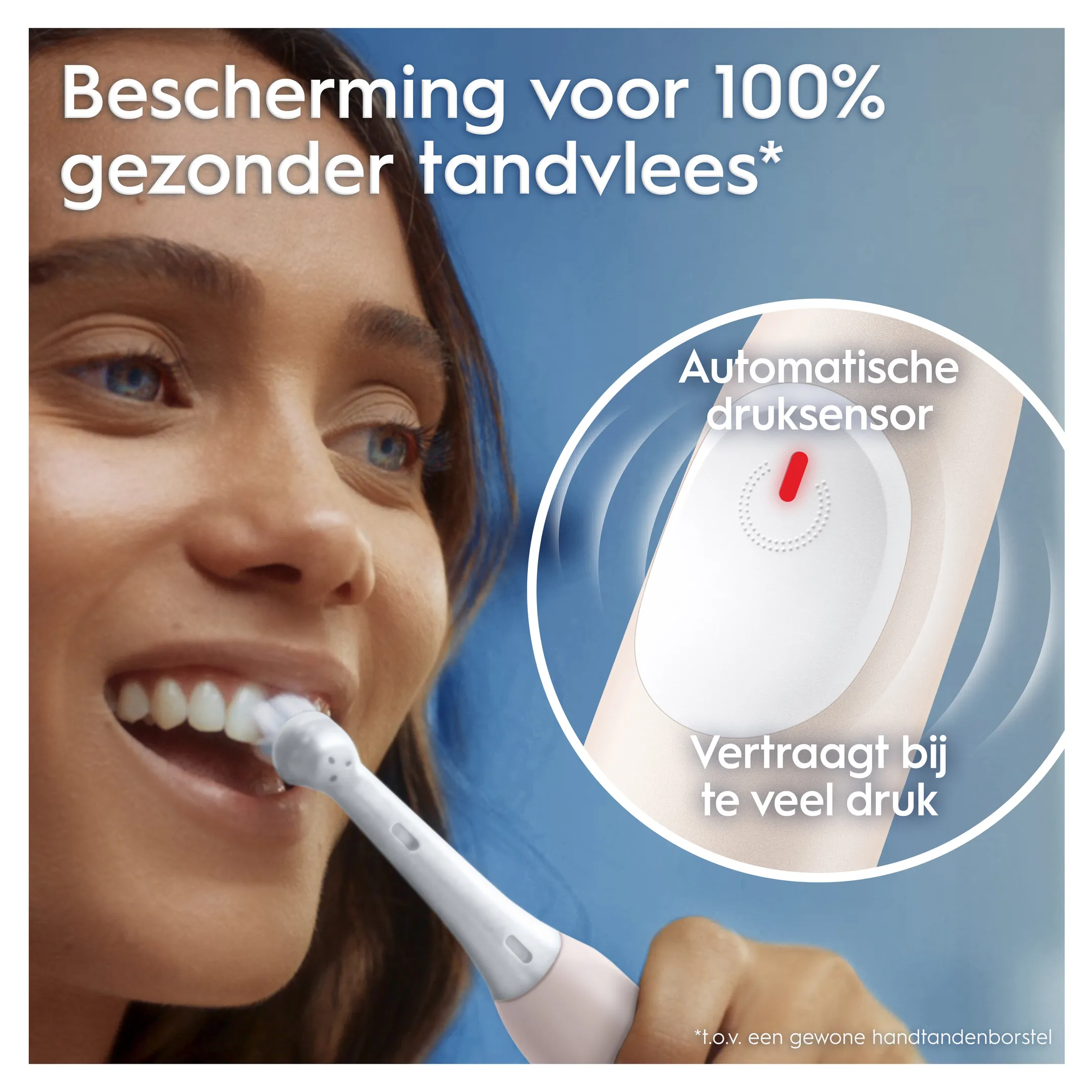 Oral-B Elektrische tandenborstel iO2 zachtroos + reisetui image