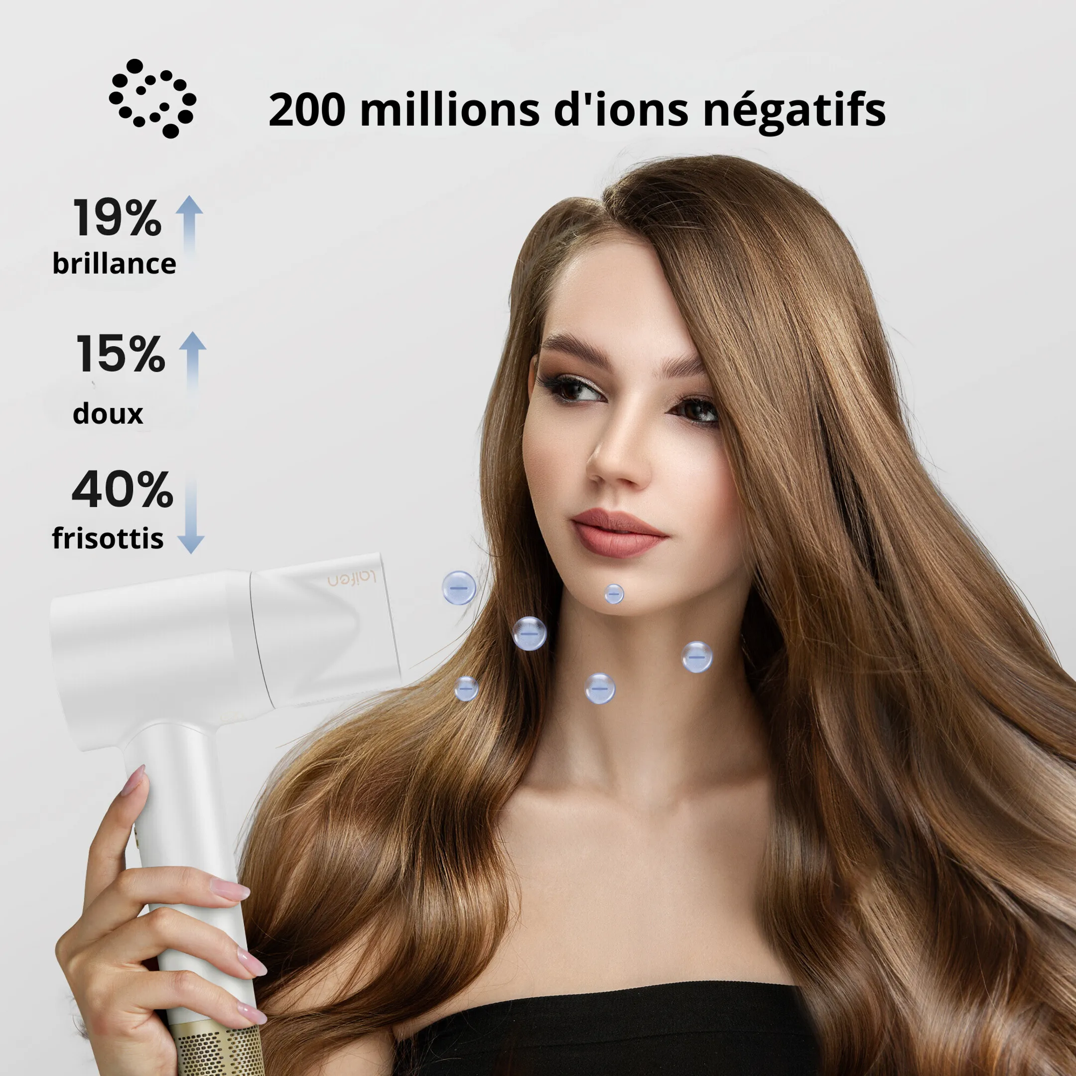 LAIFEN Sèche-cheveux Swift Premium Golden Blue image