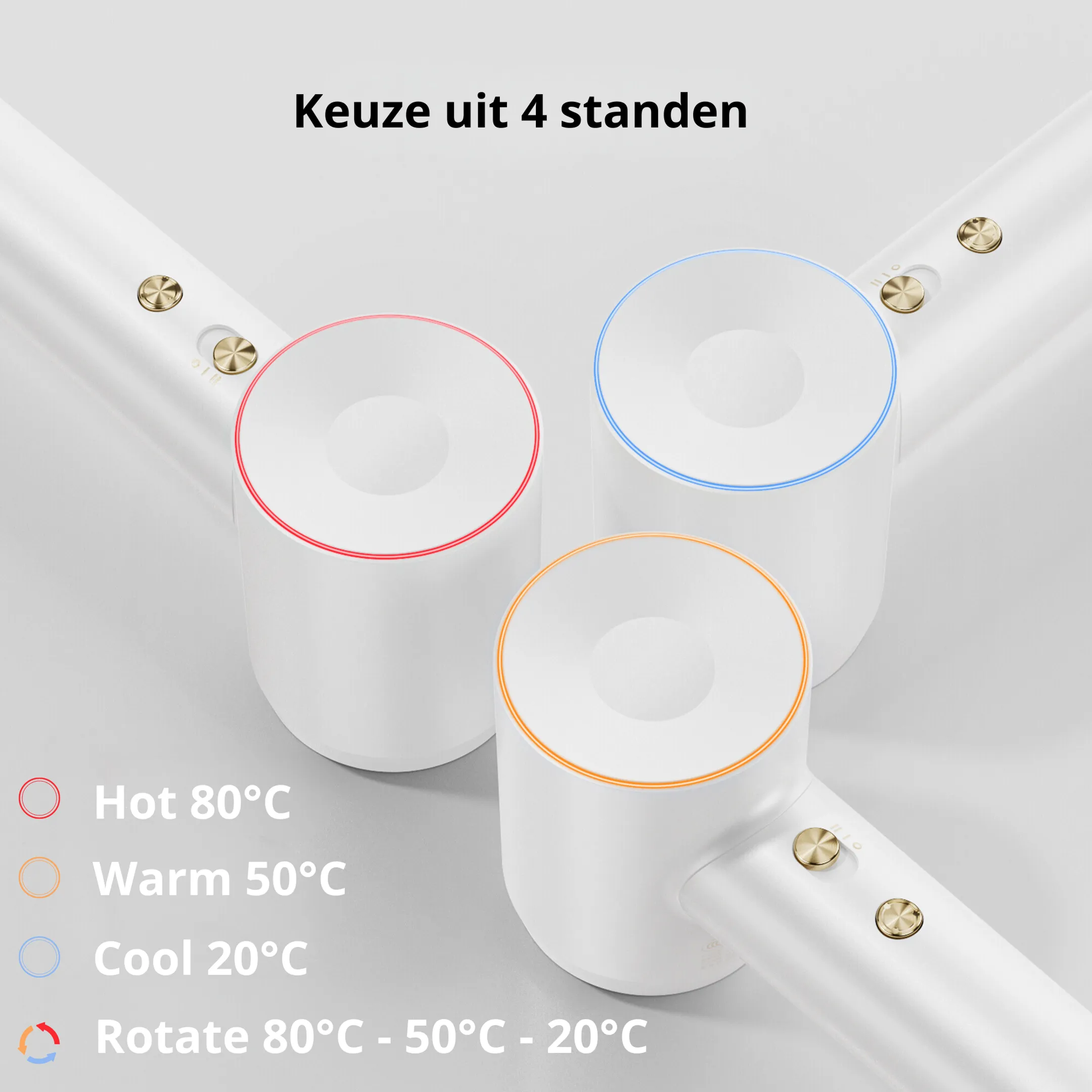 LAIFEN Haardroger Swift Premium Golden White image