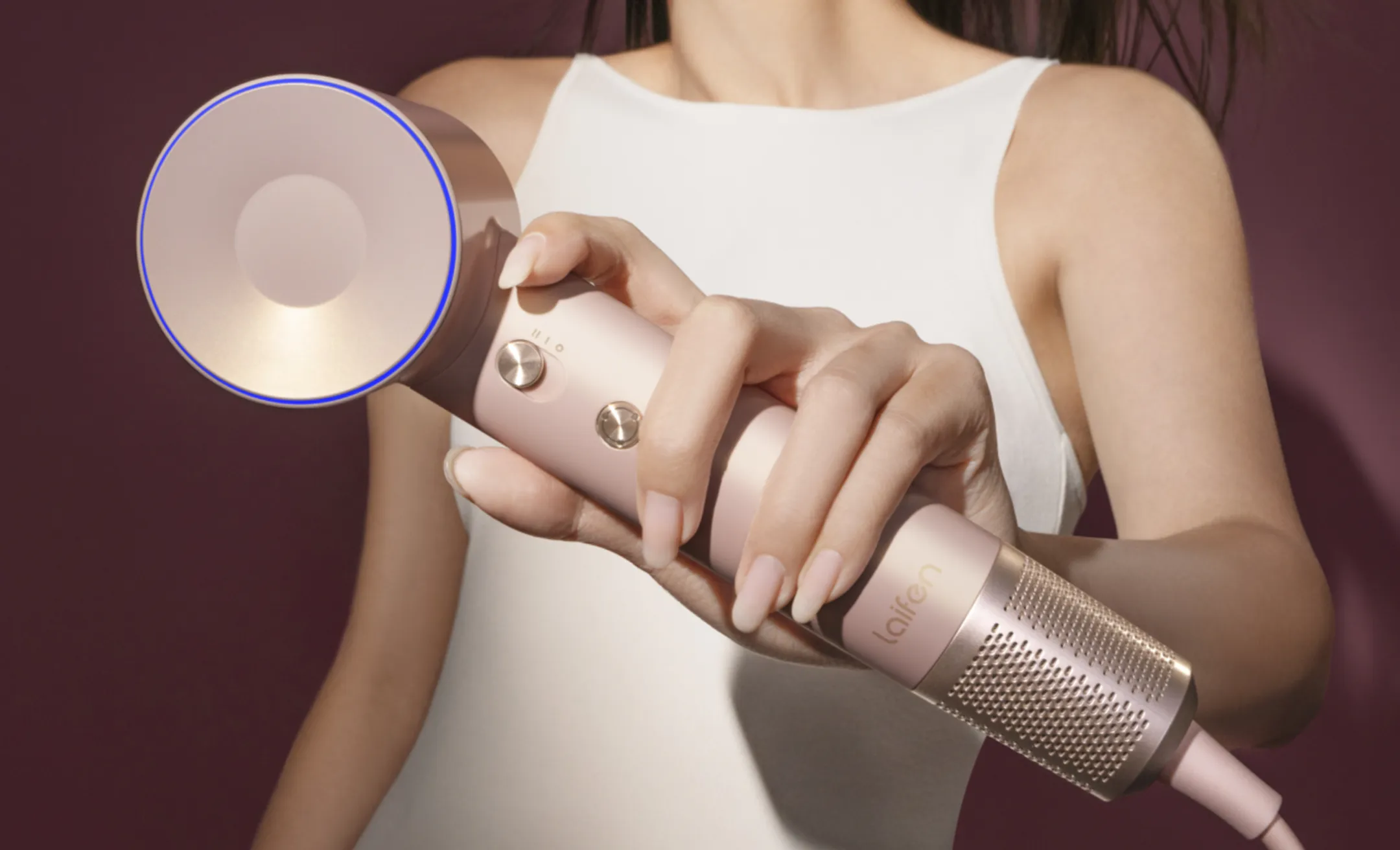 LAIFEN Haardroger Swift Premium Golden Pink image