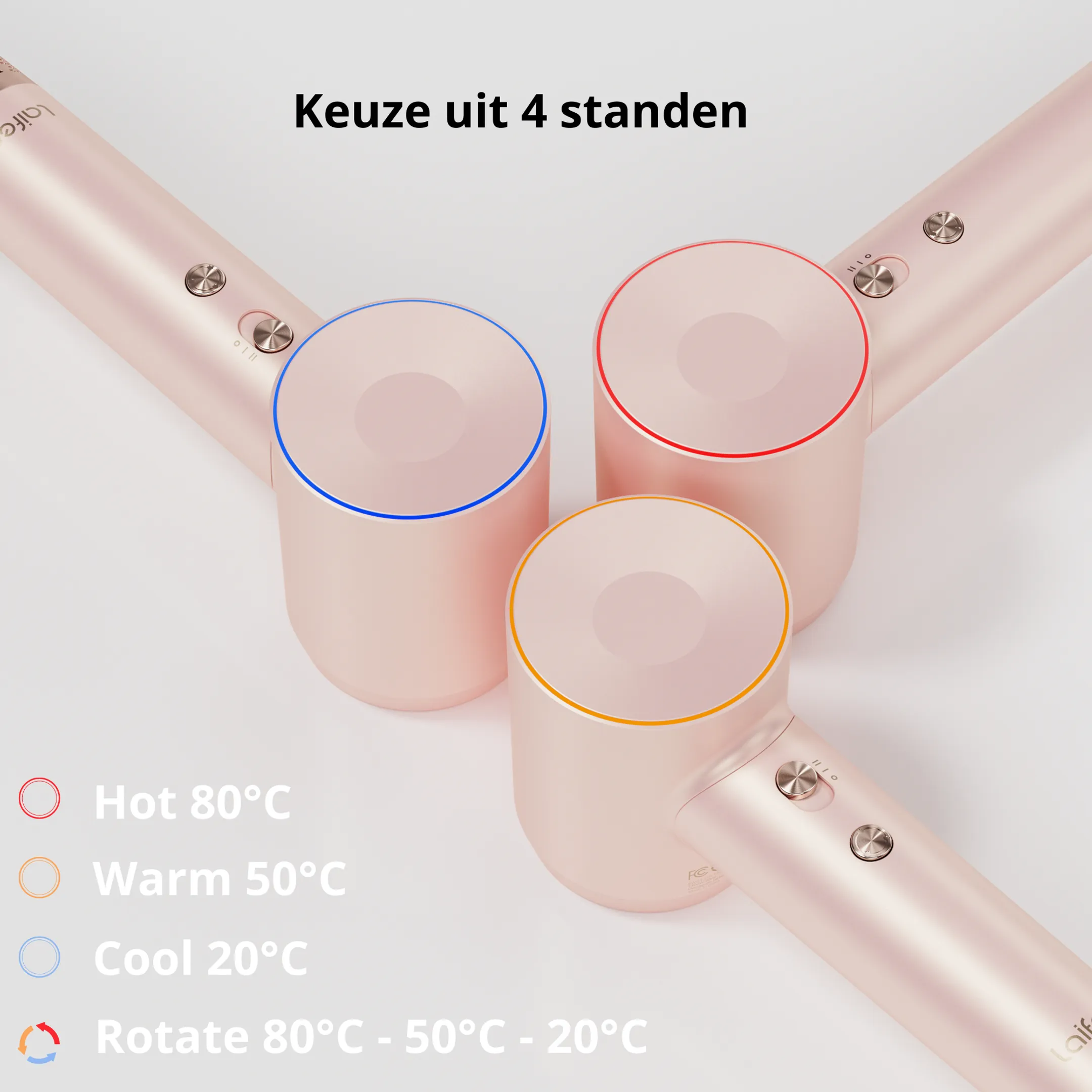 LAIFEN Haardroger Swift Premium Golden Pink image