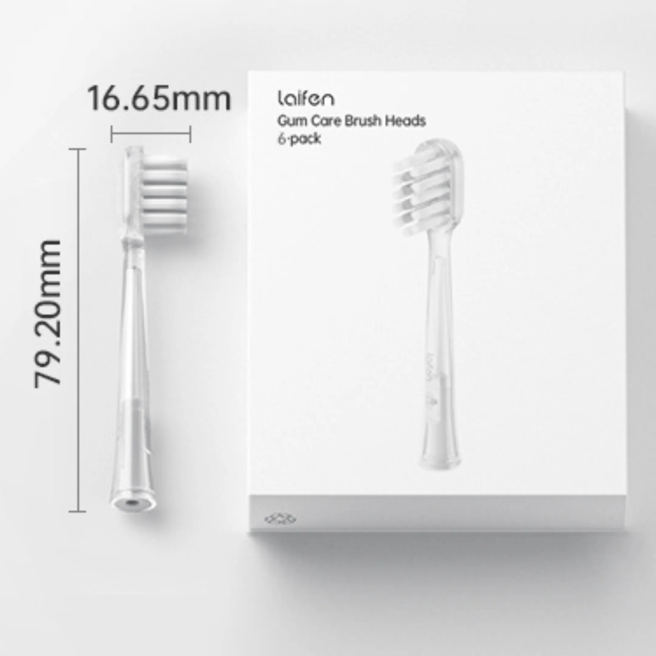 LAIFEN Wave Opzetborstels Gum Care - 3st image