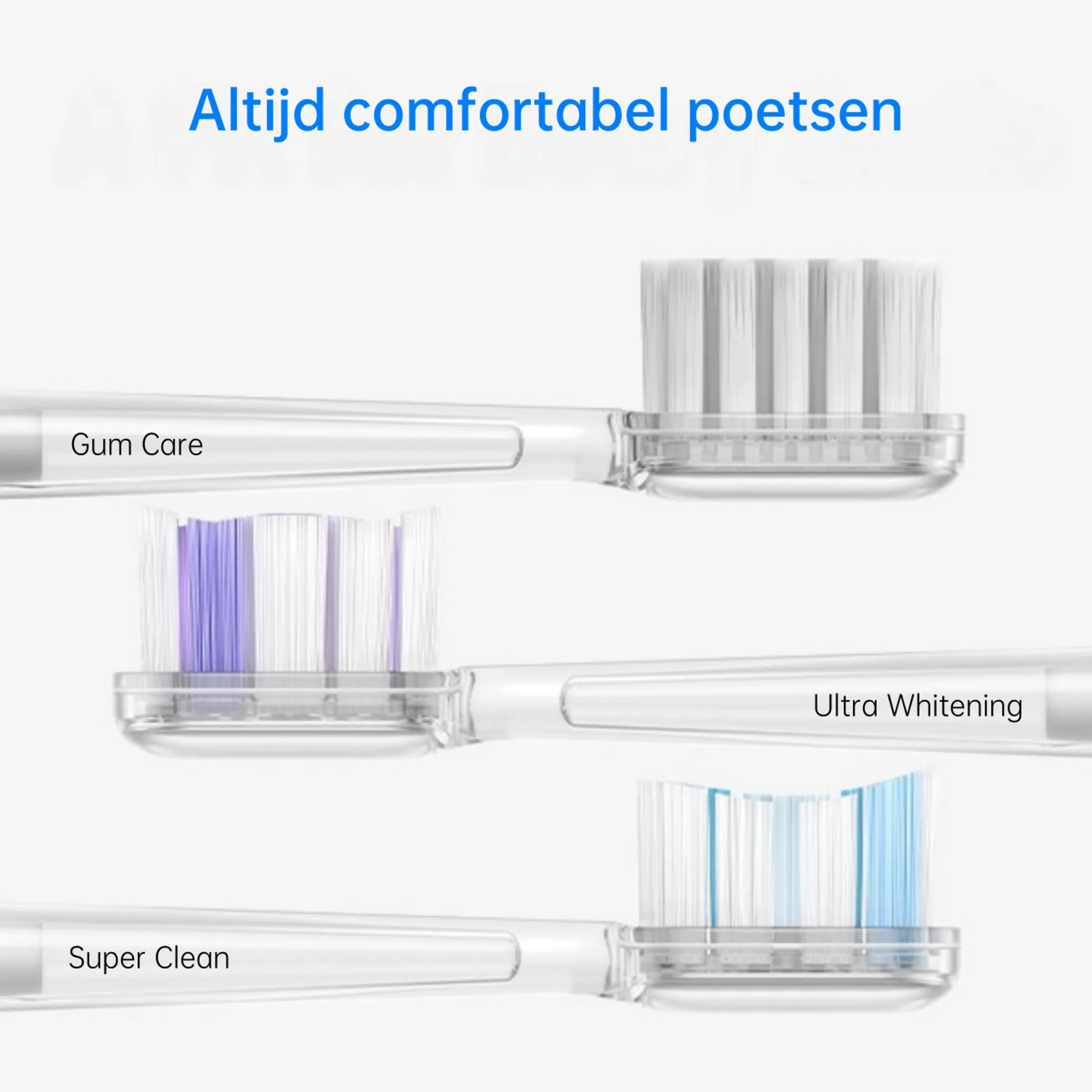 LAIFEN Wave Opzetborstels Super Clean - 3st image