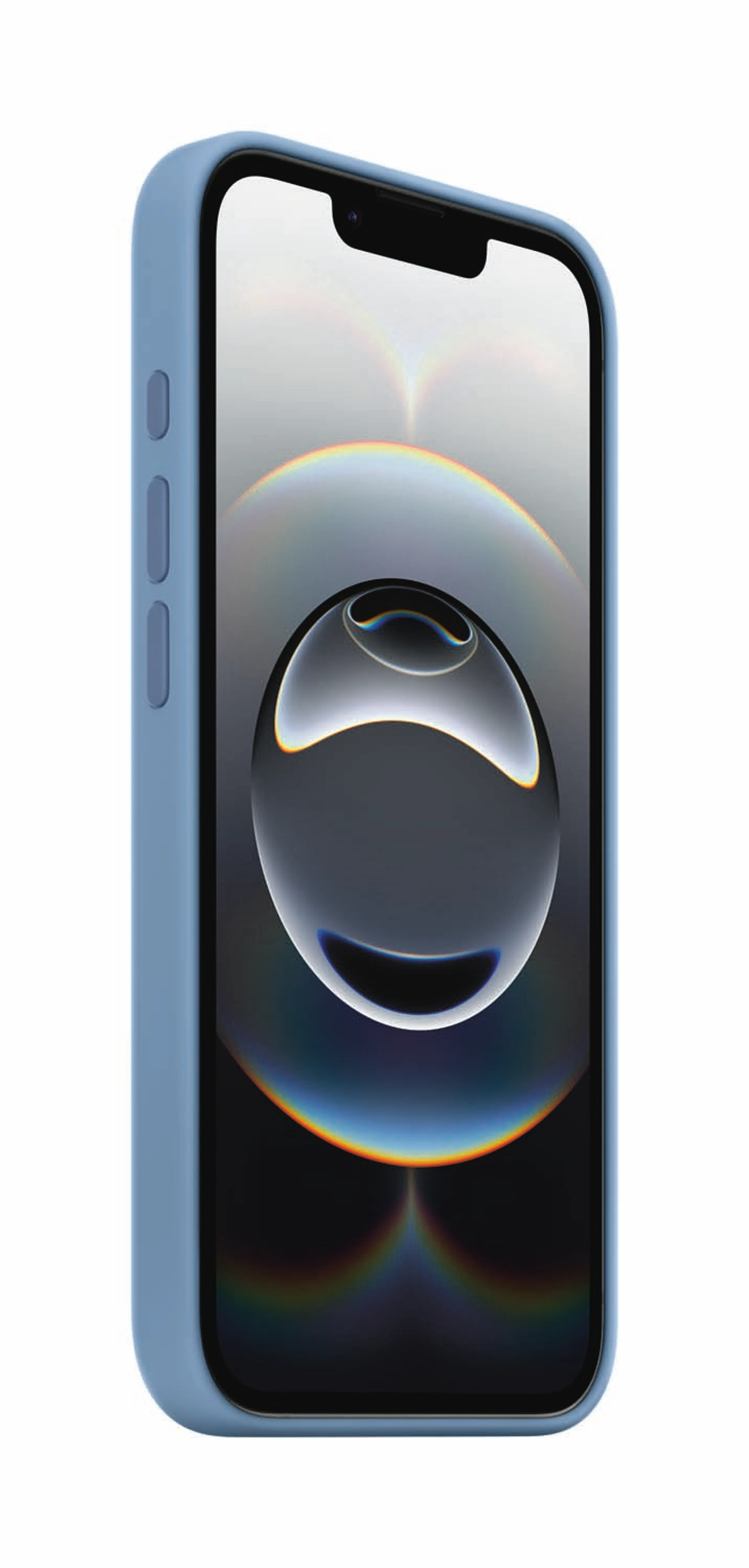 Apple Coque en silicone pour iPhone 16e – Bleu d’hiver image