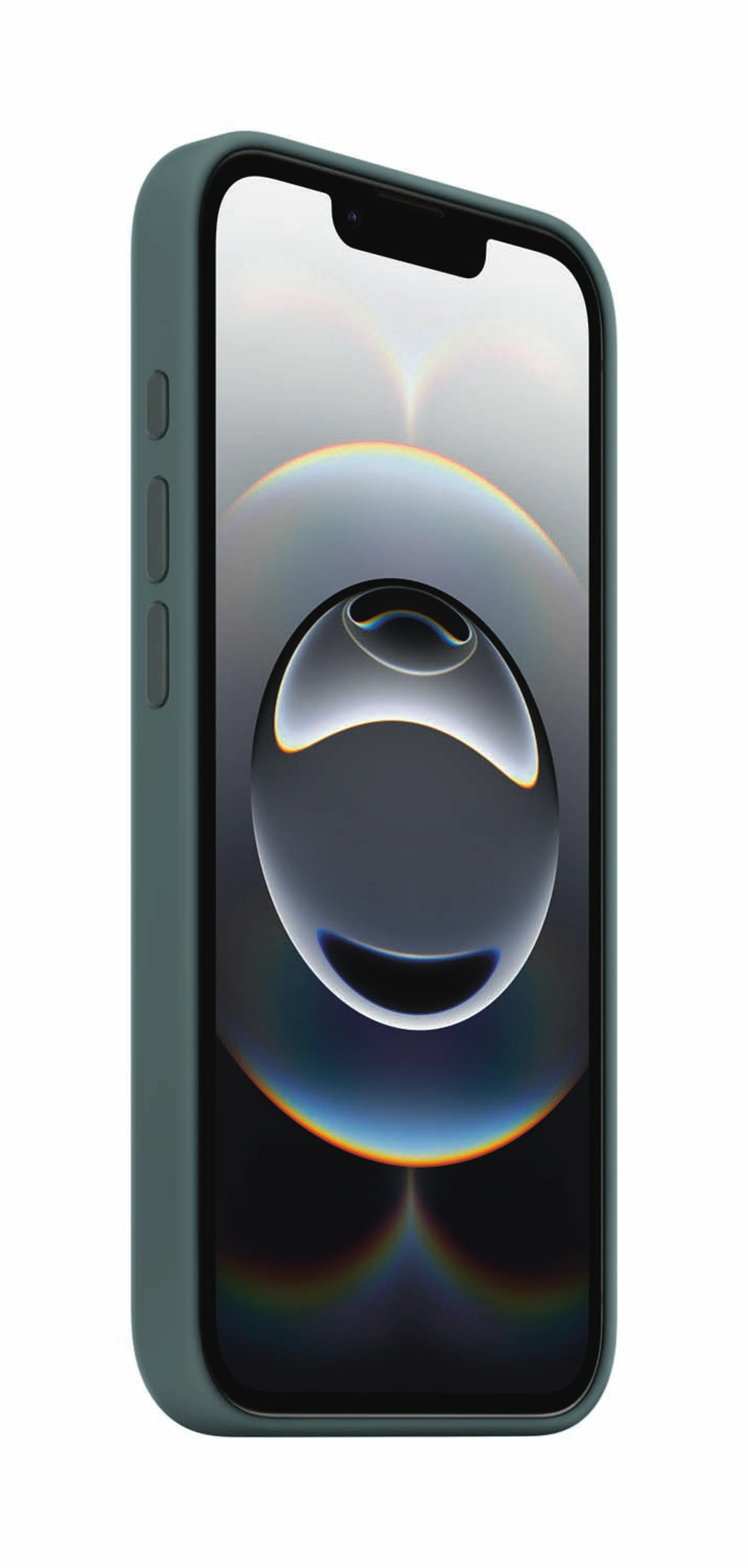 Apple Coque en silicone pour iPhone 16e – Vert lacustre image