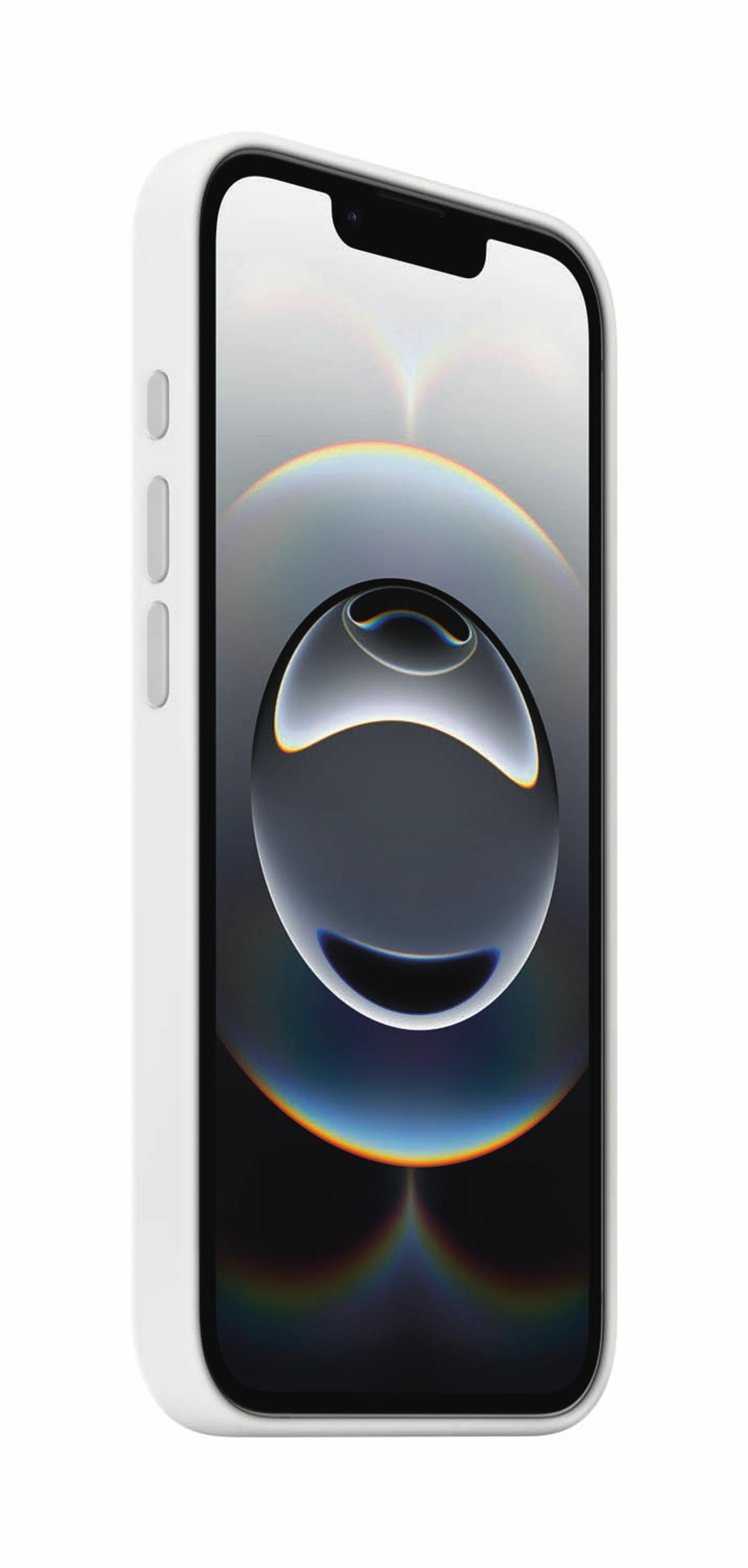 Apple Coque en silicone pour iPhone 16e – Blanc image