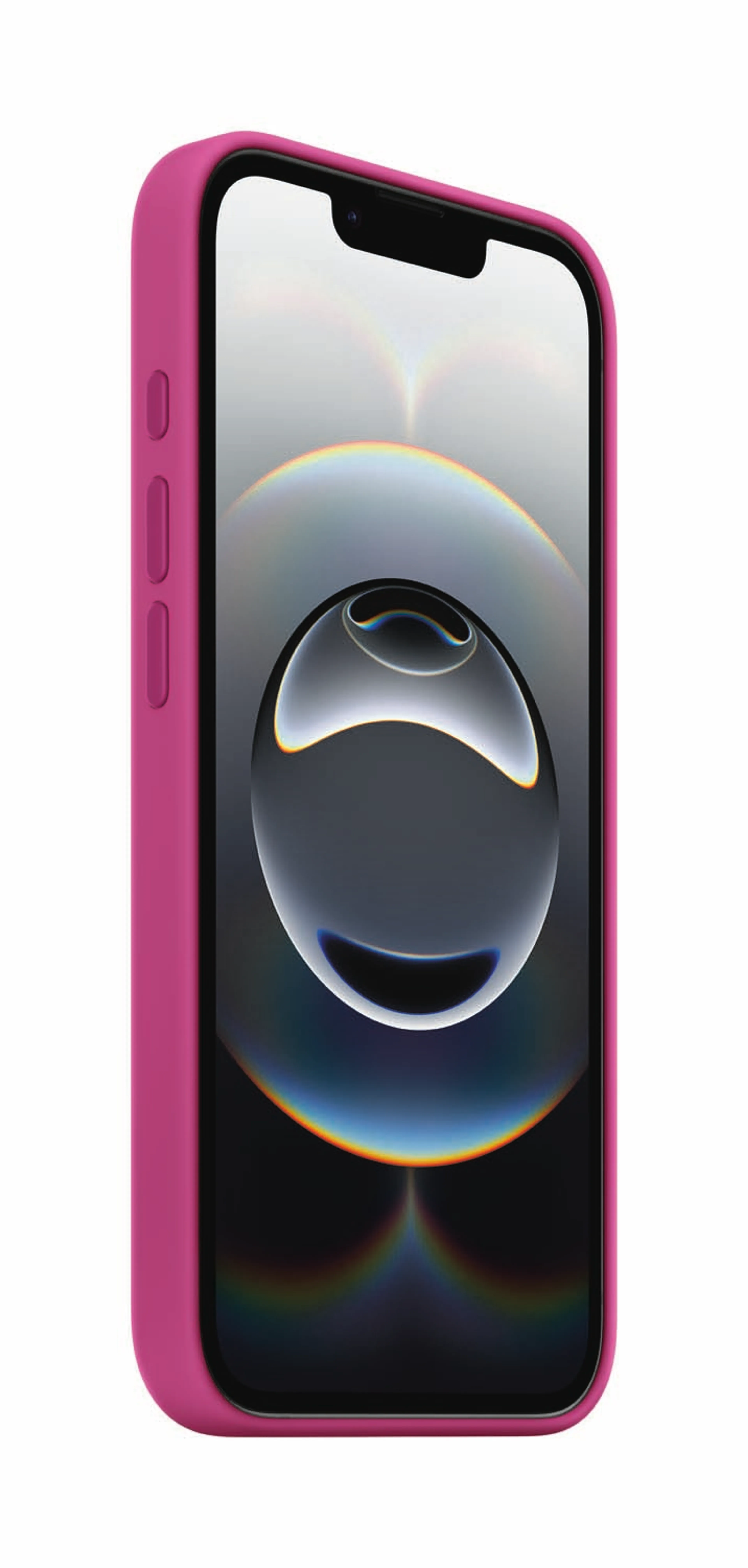 Apple Coque en silicone pour iPhone 16e – Fuchsia image