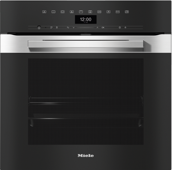 Four encastrable H 7464 BP Inox/CleanSteel