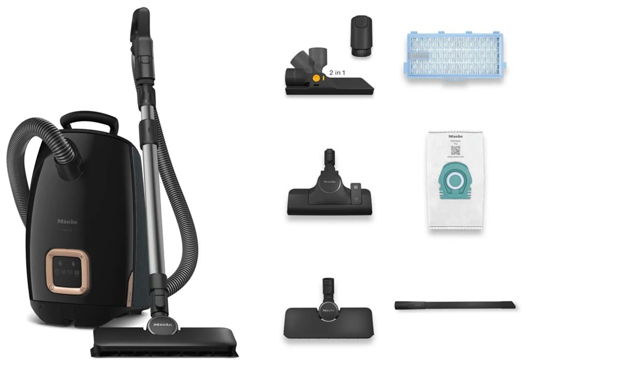 Miele Stofzuiger met zak Guard L1 AllFloor Flex Zwart obsid. image