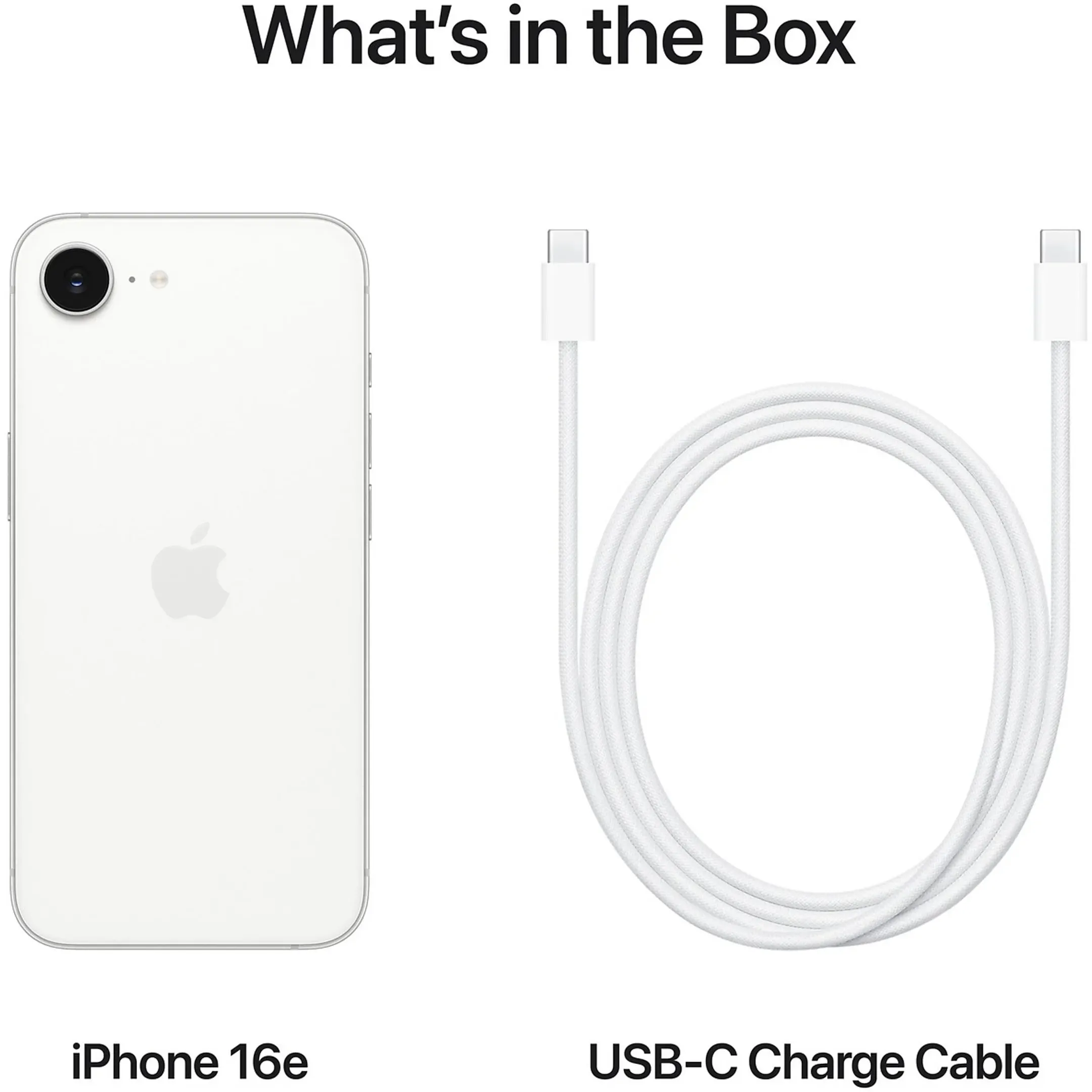 Apple iPhone 16e 256 Go - Blanc image