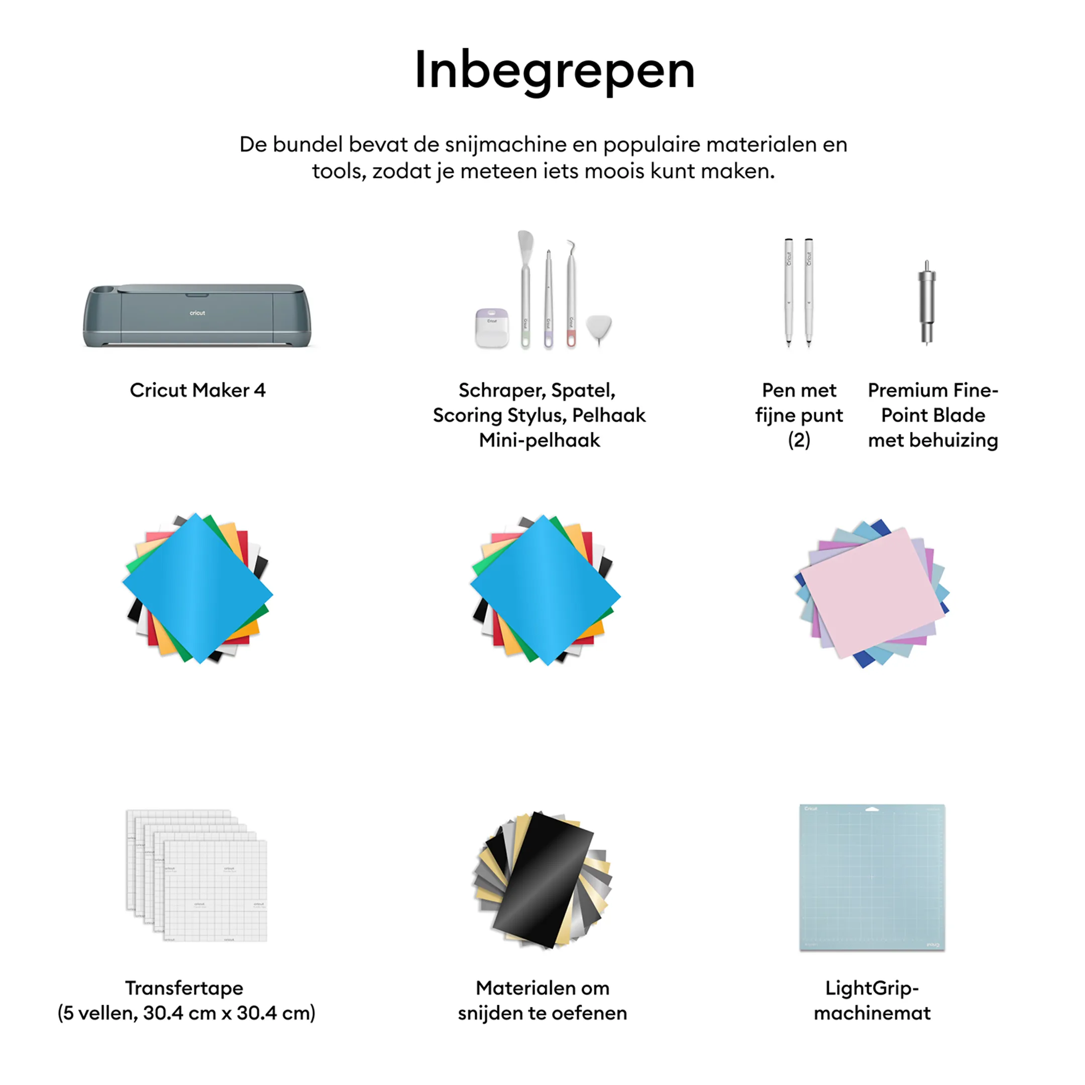 Cricut Maker™ 4 Essentials-bundel image