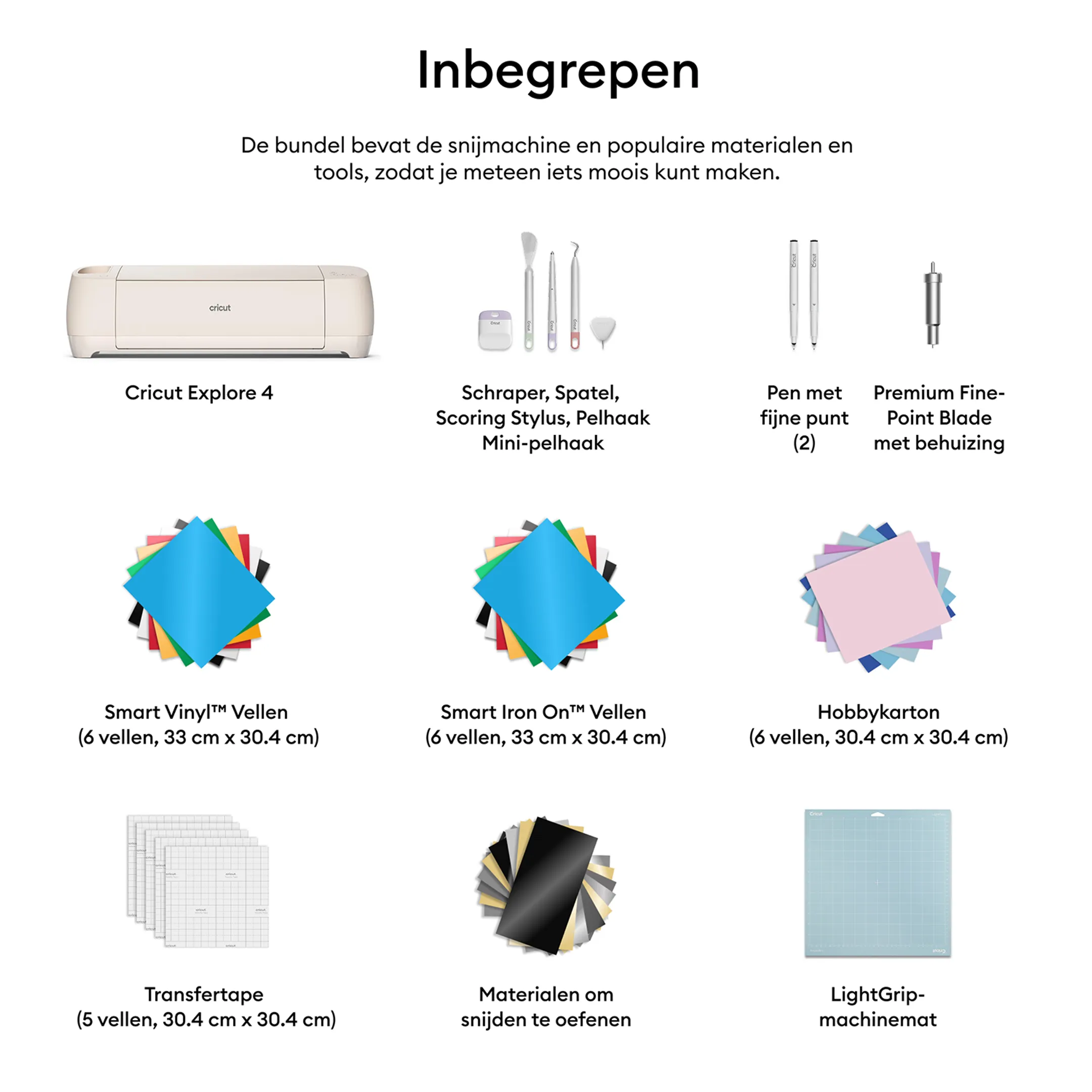 Cricut Explore™ 4 Essentials-bundel image