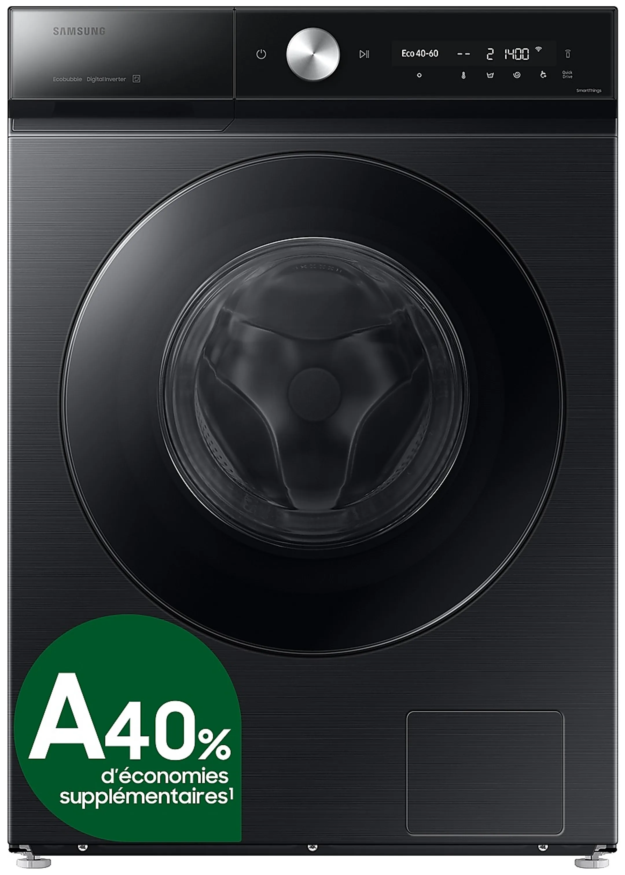 Samsung Machine à laver WW11DB8B95GB BESPOKE QuickDrive™ image