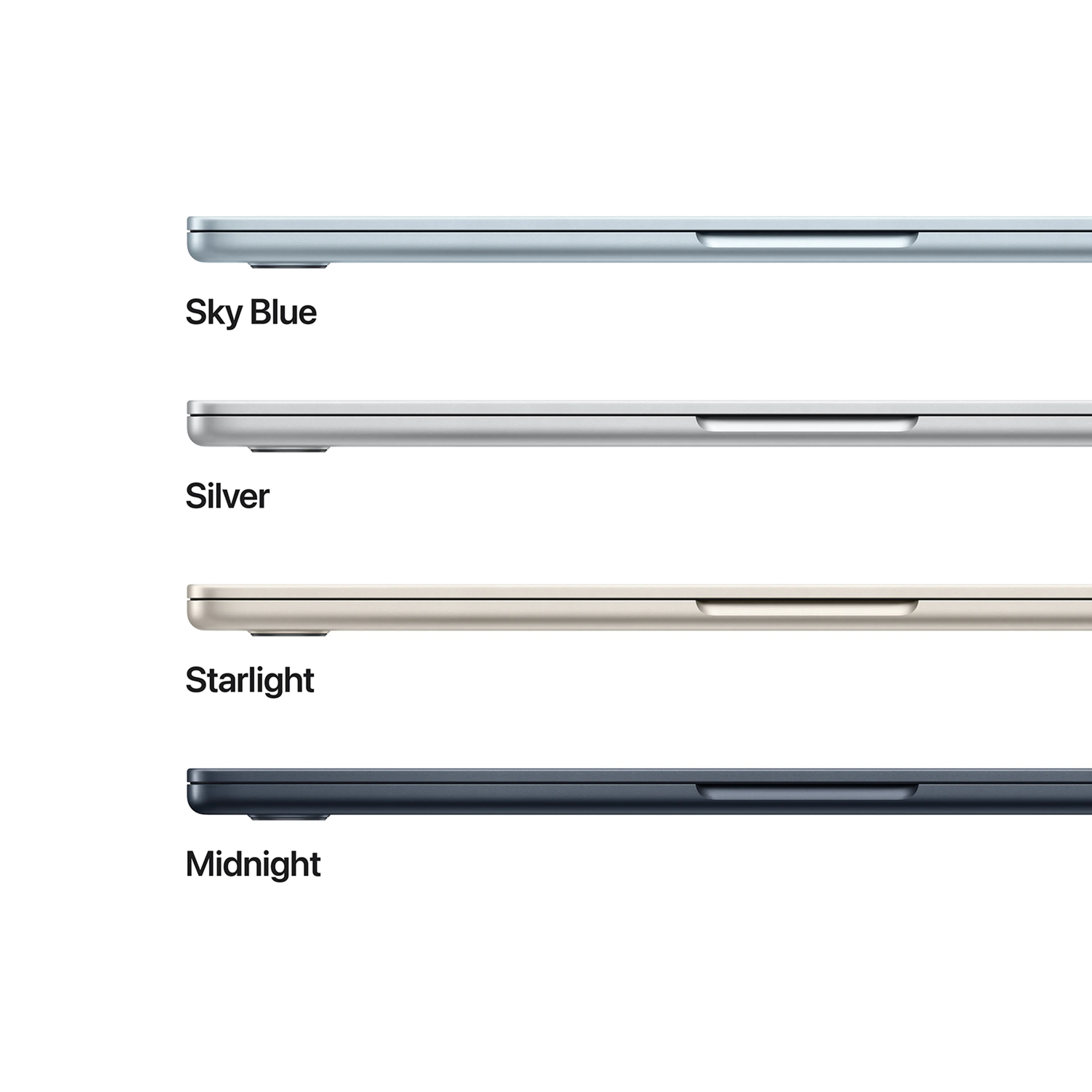 Apple MacBook Air 13" M4-chip 16 GB/256 GB Middernacht image