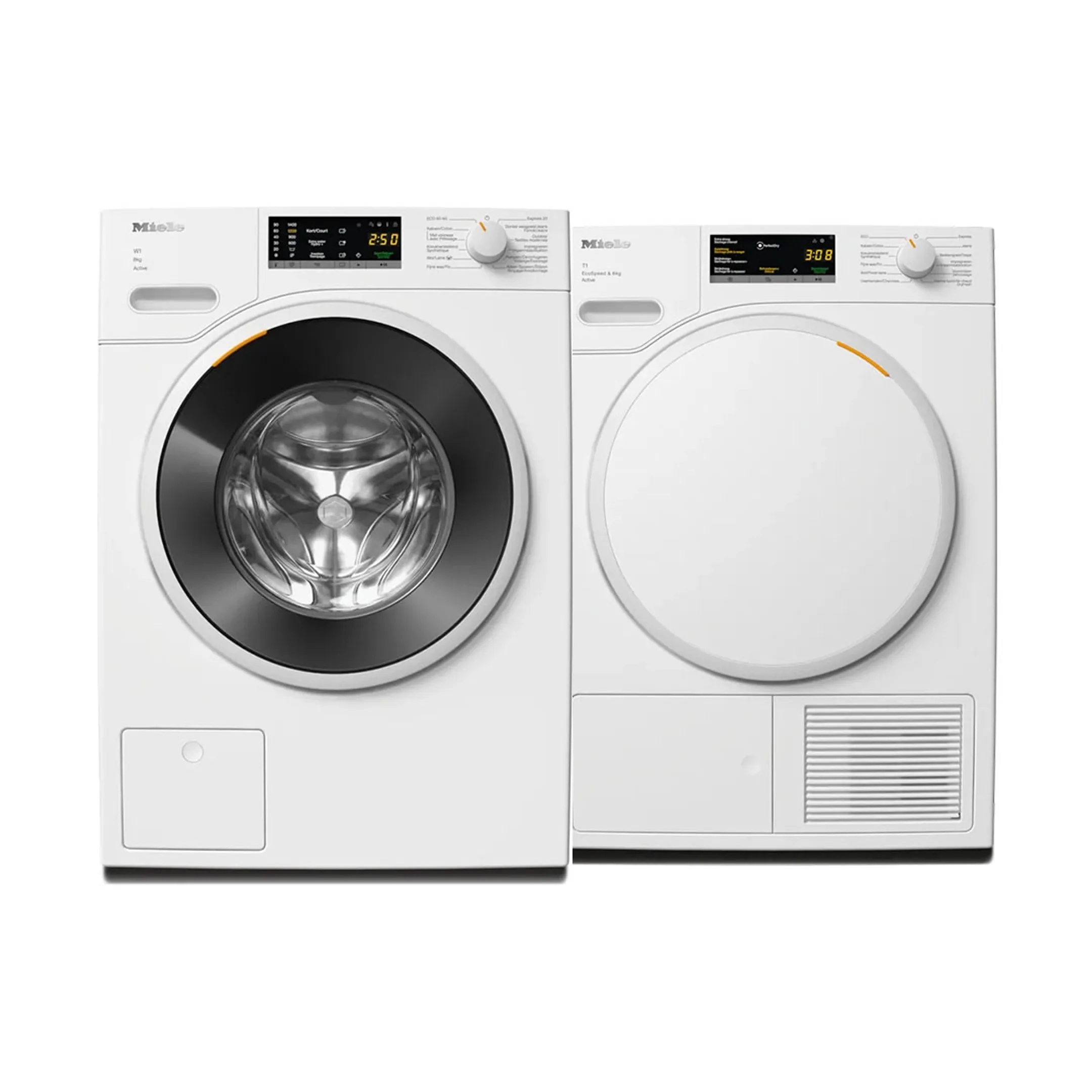 Bundel - Wasmachine WWA 120 WCS CapDosing + Droogkast TWA 520 WP EcoSpeed